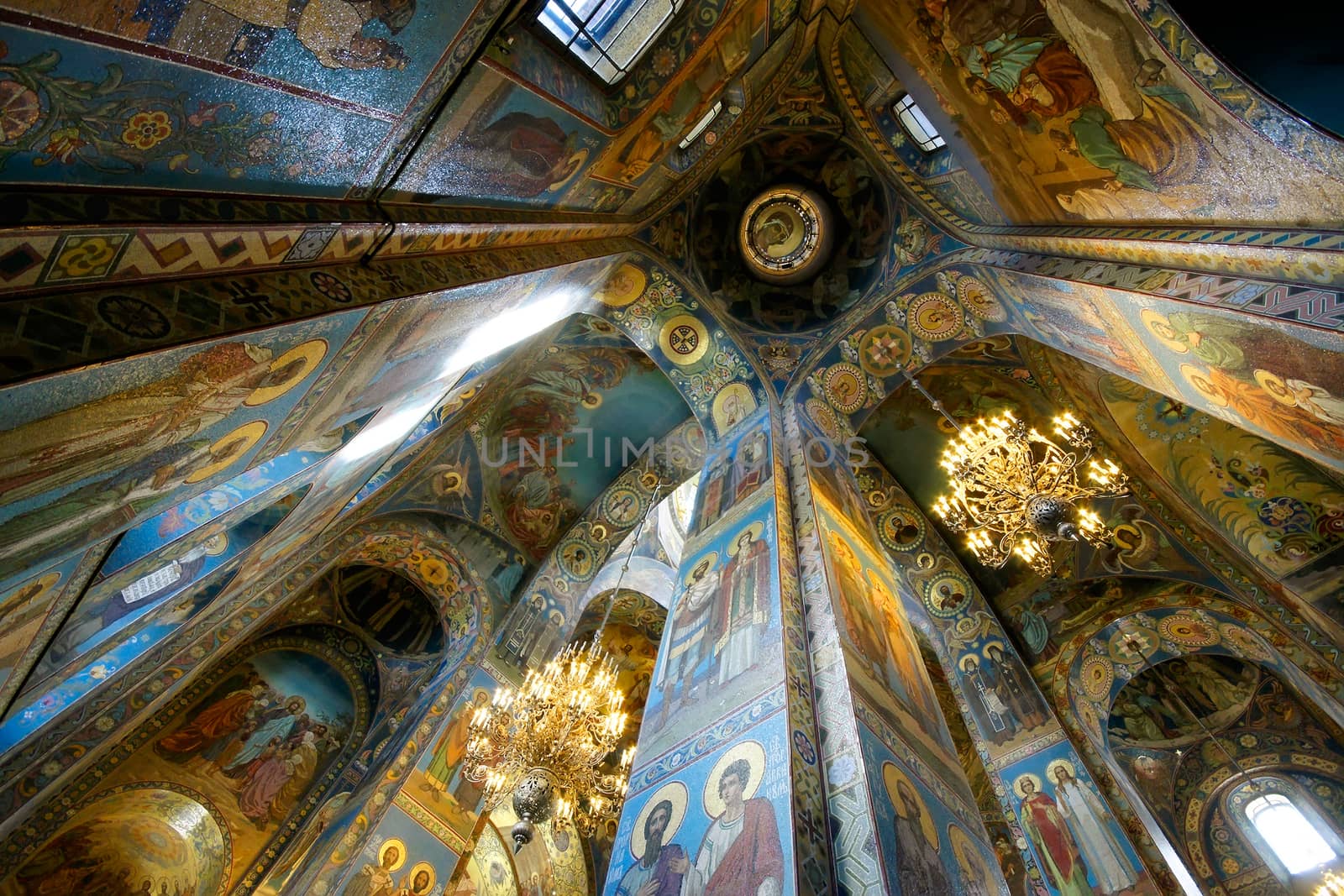 Church of the Savior on Spilled Blood, Interior by mowgli