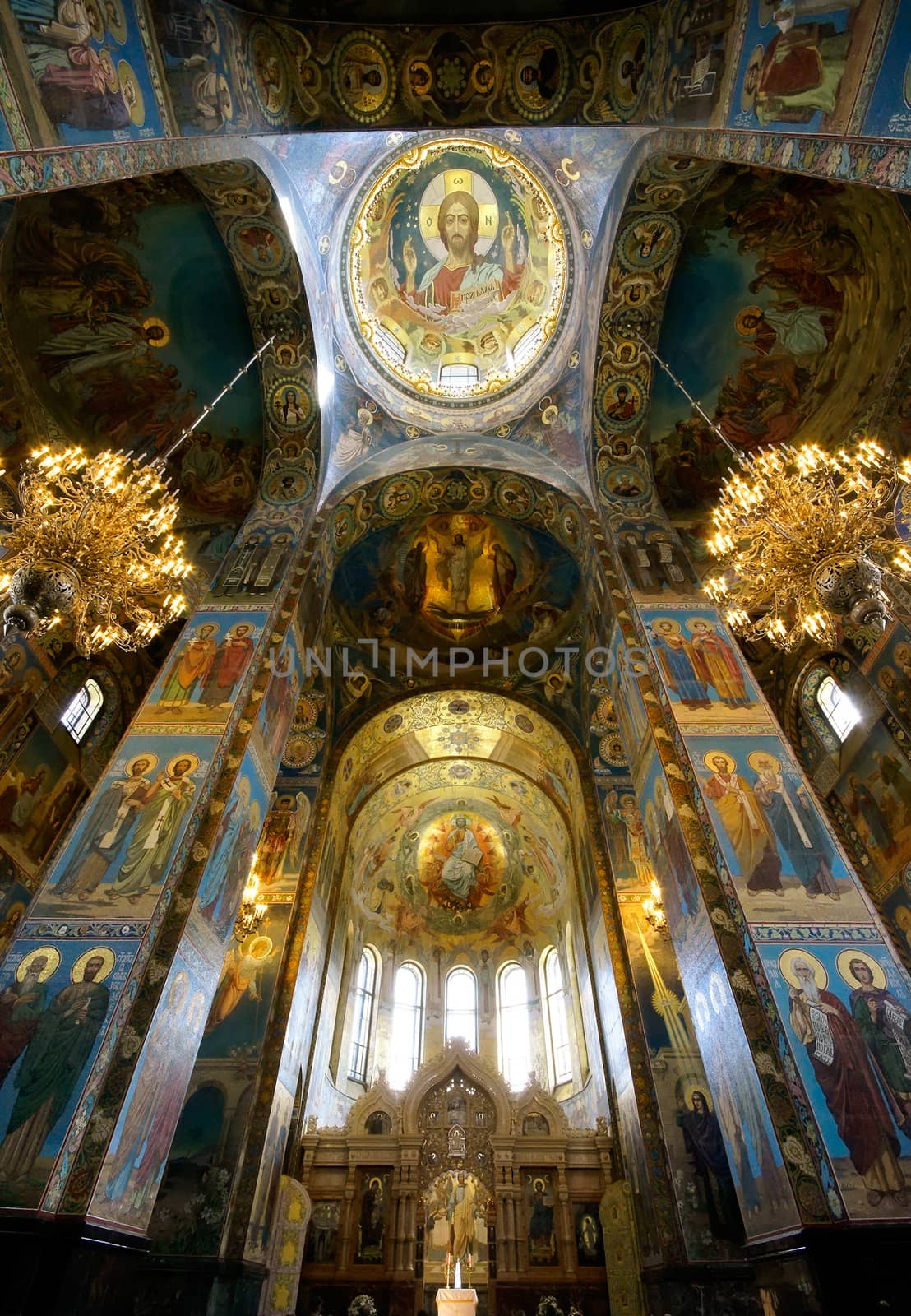 Church of the Savior on Spilled Blood, Interior by mowgli