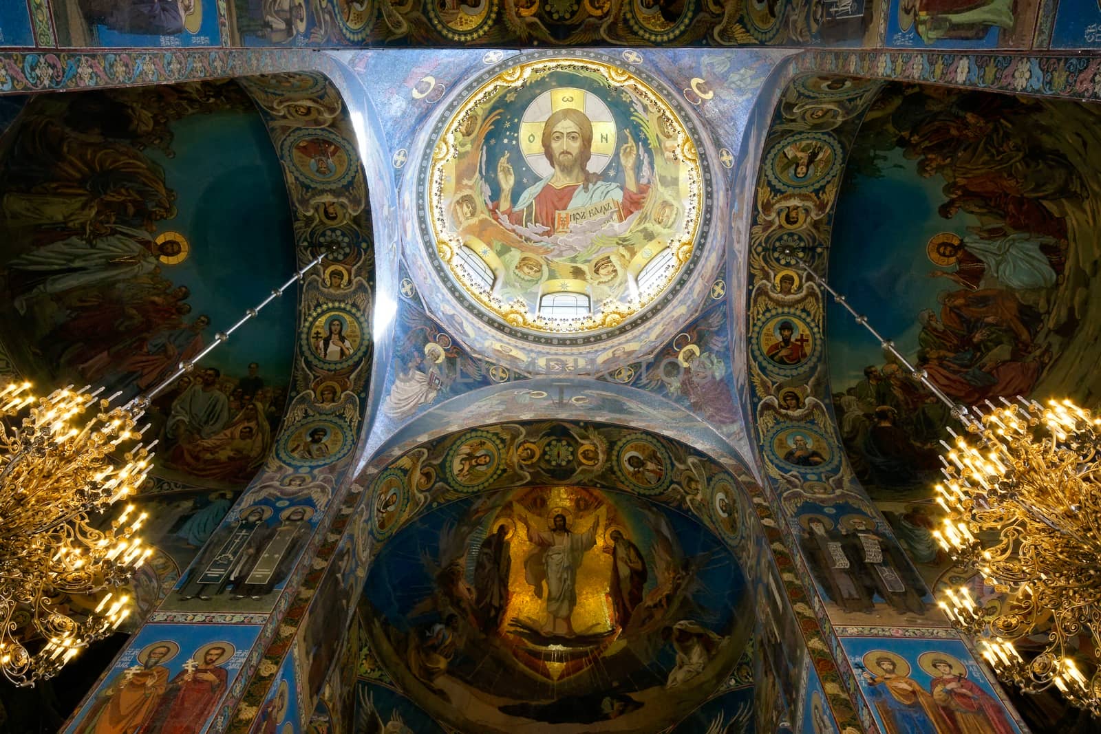Church of the Savior on Spilled Blood, Interior, St. Petersburg