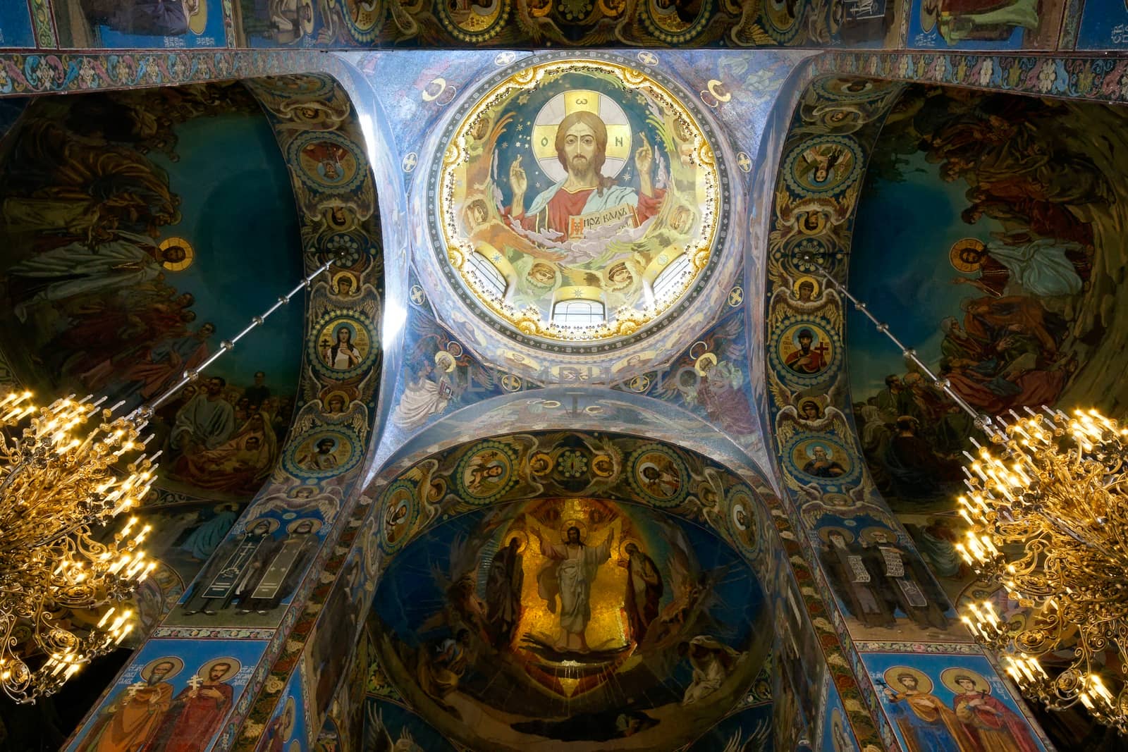 Church of the Savior on Spilled Blood, Interior by mowgli