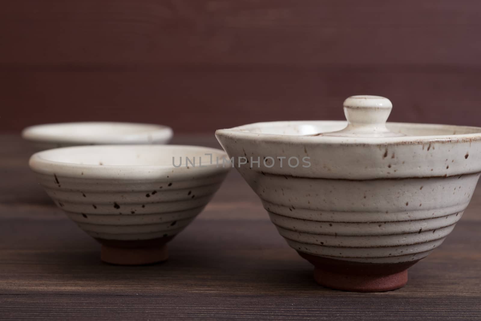 Earthenware for tea for Chinese traditional ceremony