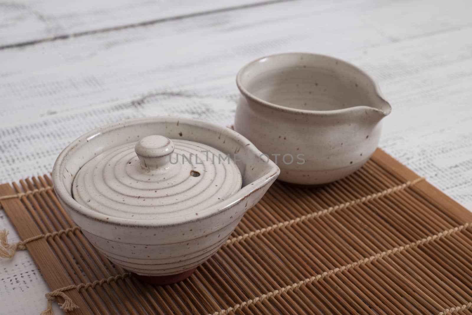 Earthenware for tea for Chinese traditional ceremony