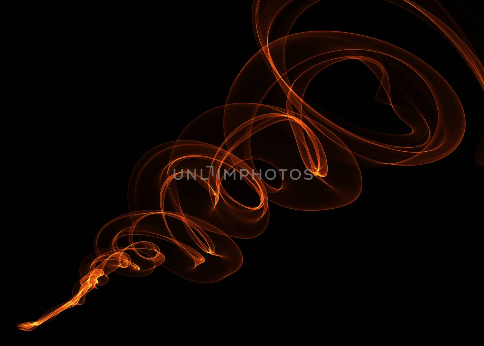 abstract red smoke over black background with copyspace by skrotov