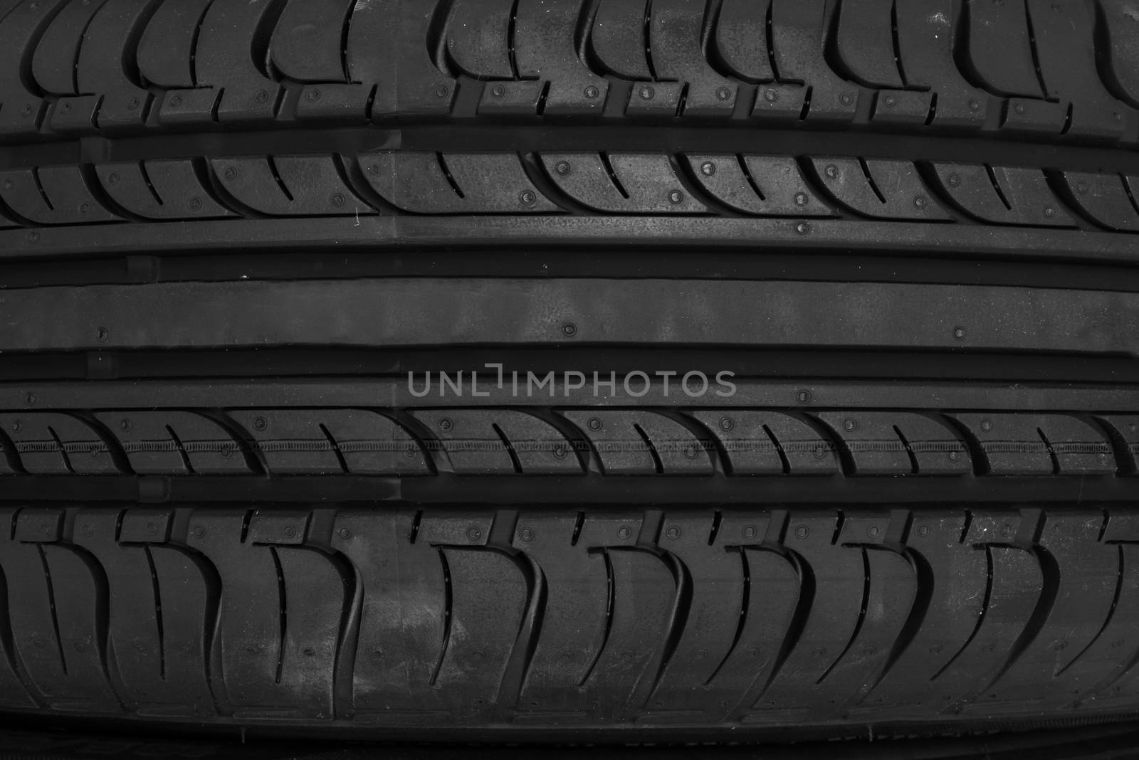 Close up of tyre texture background. Pattern for design
