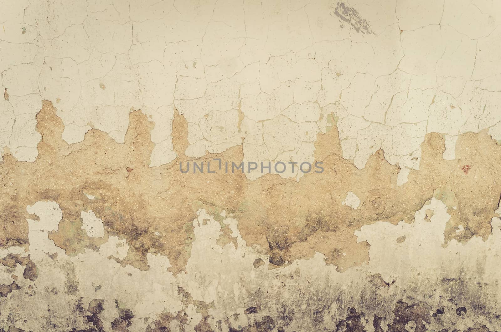 old wall with cracks background by koson