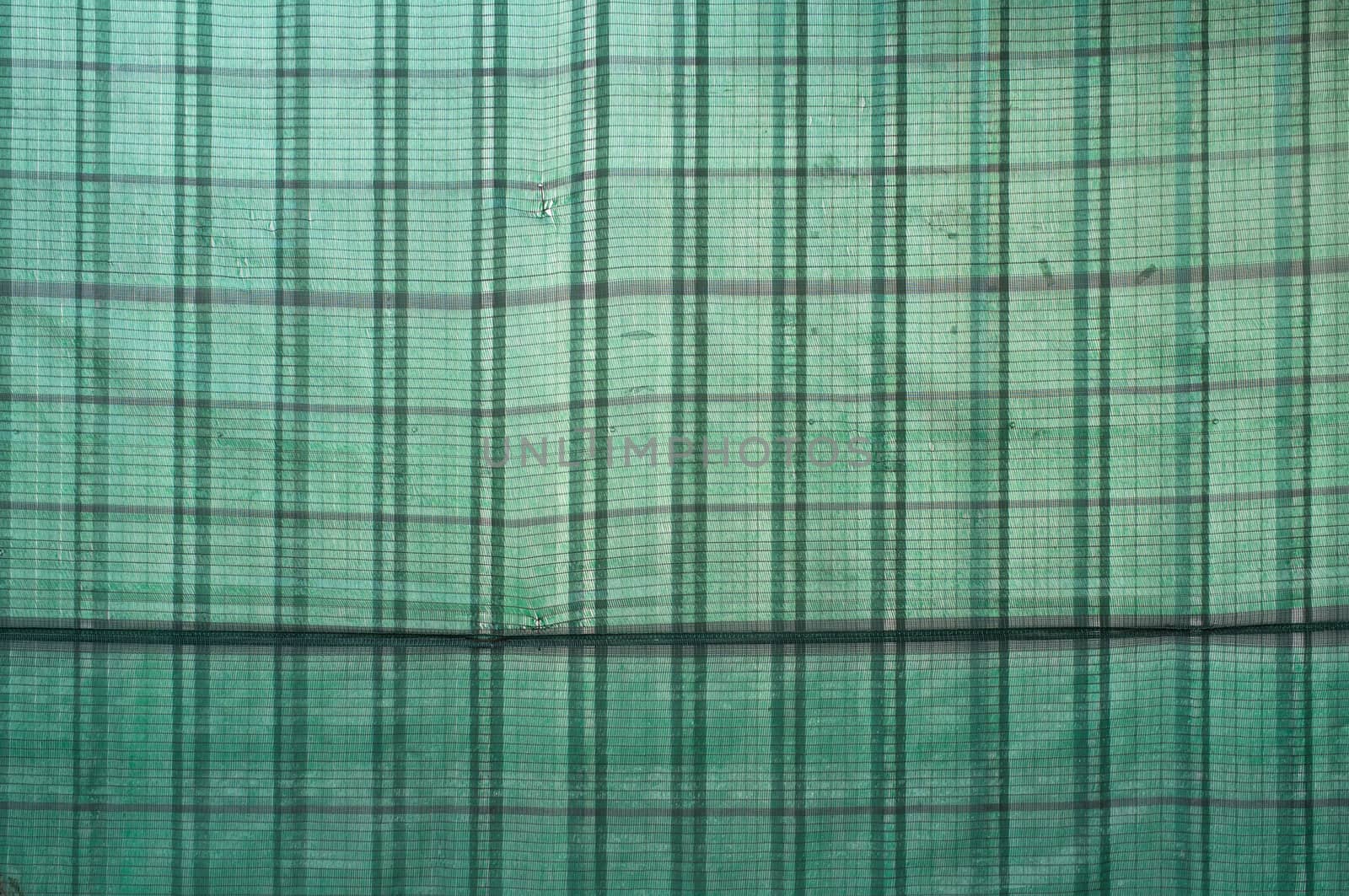 green shading net background