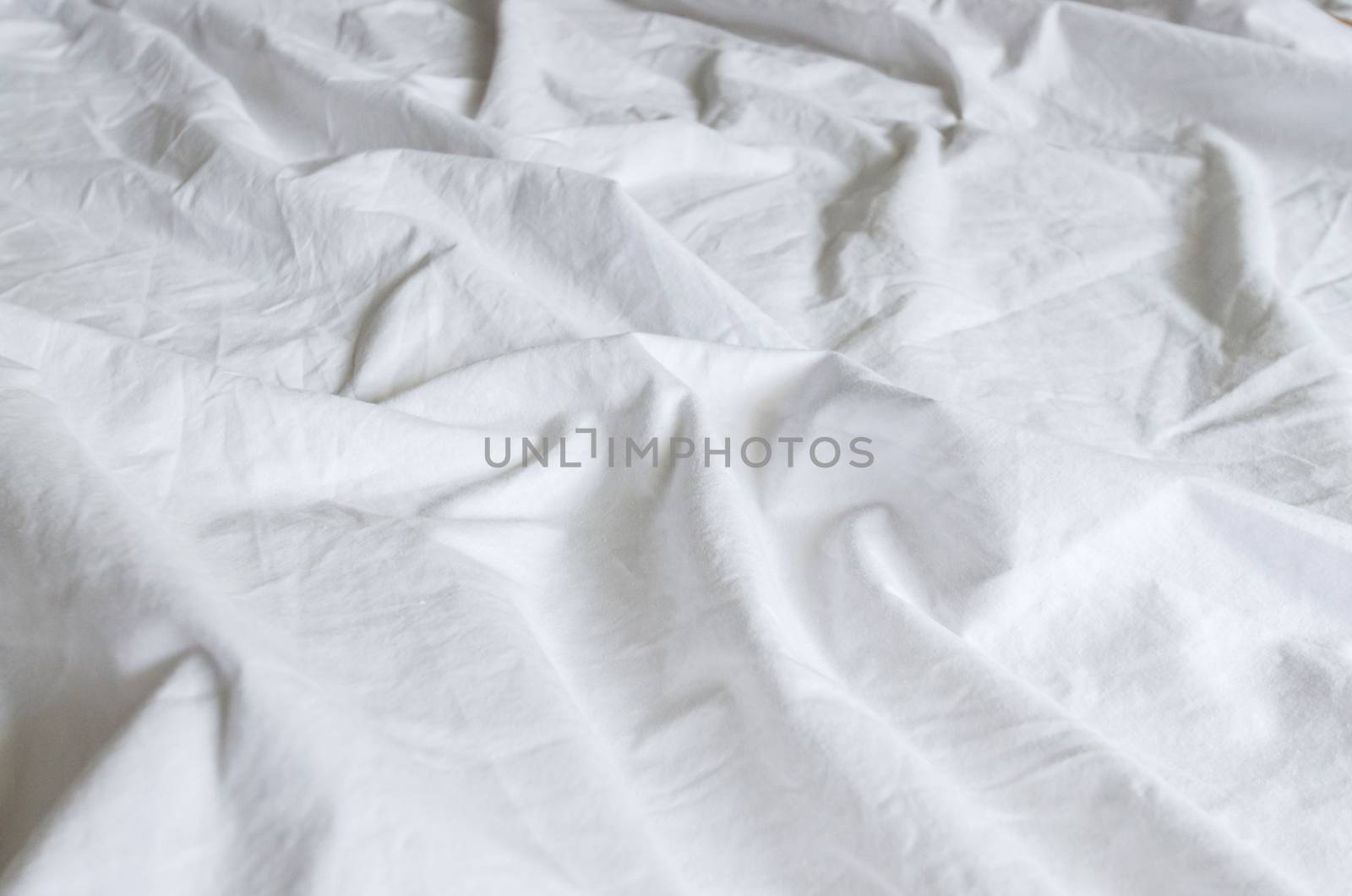 Background of crumpled dense fabric