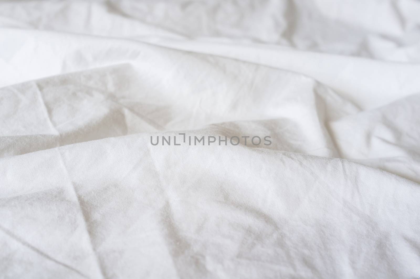 Background of crumpled dense fabric