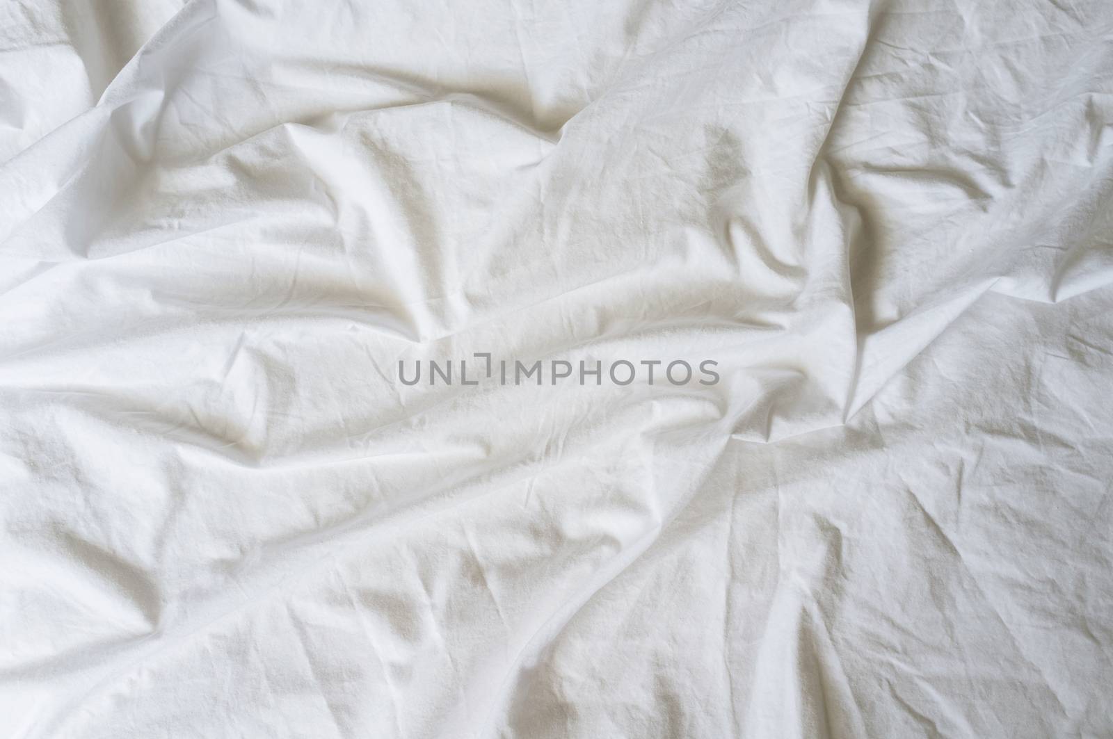 Background of crumpled dense fabric