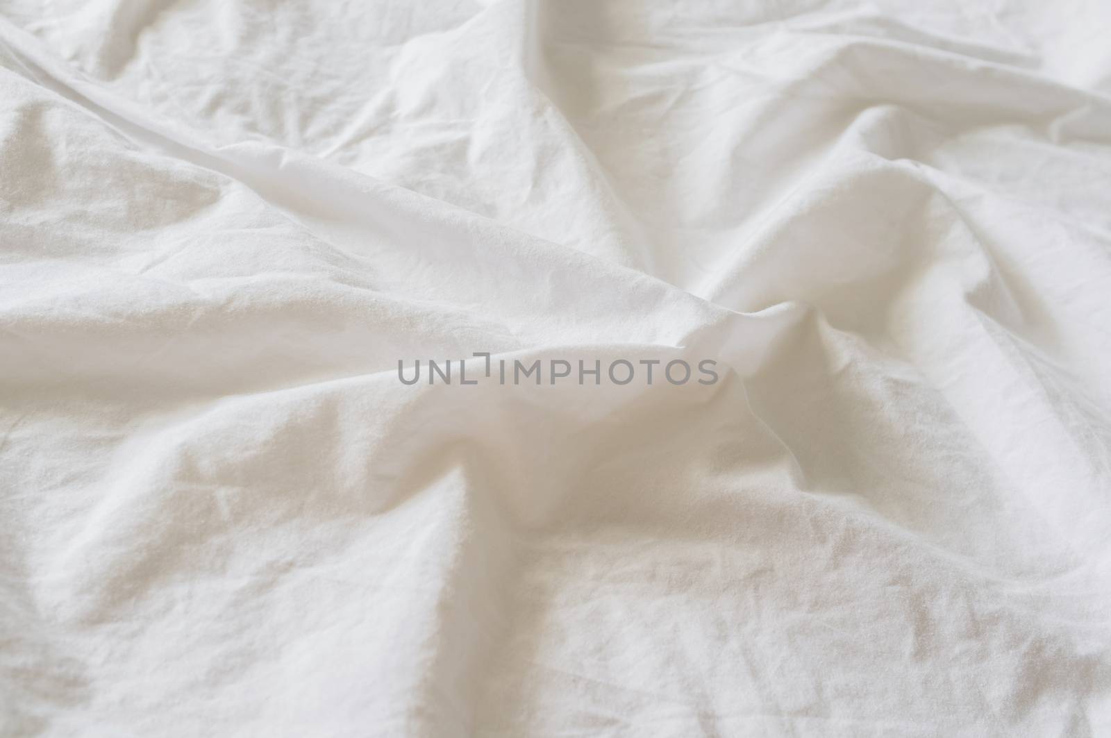 Background of crumpled dense fabric