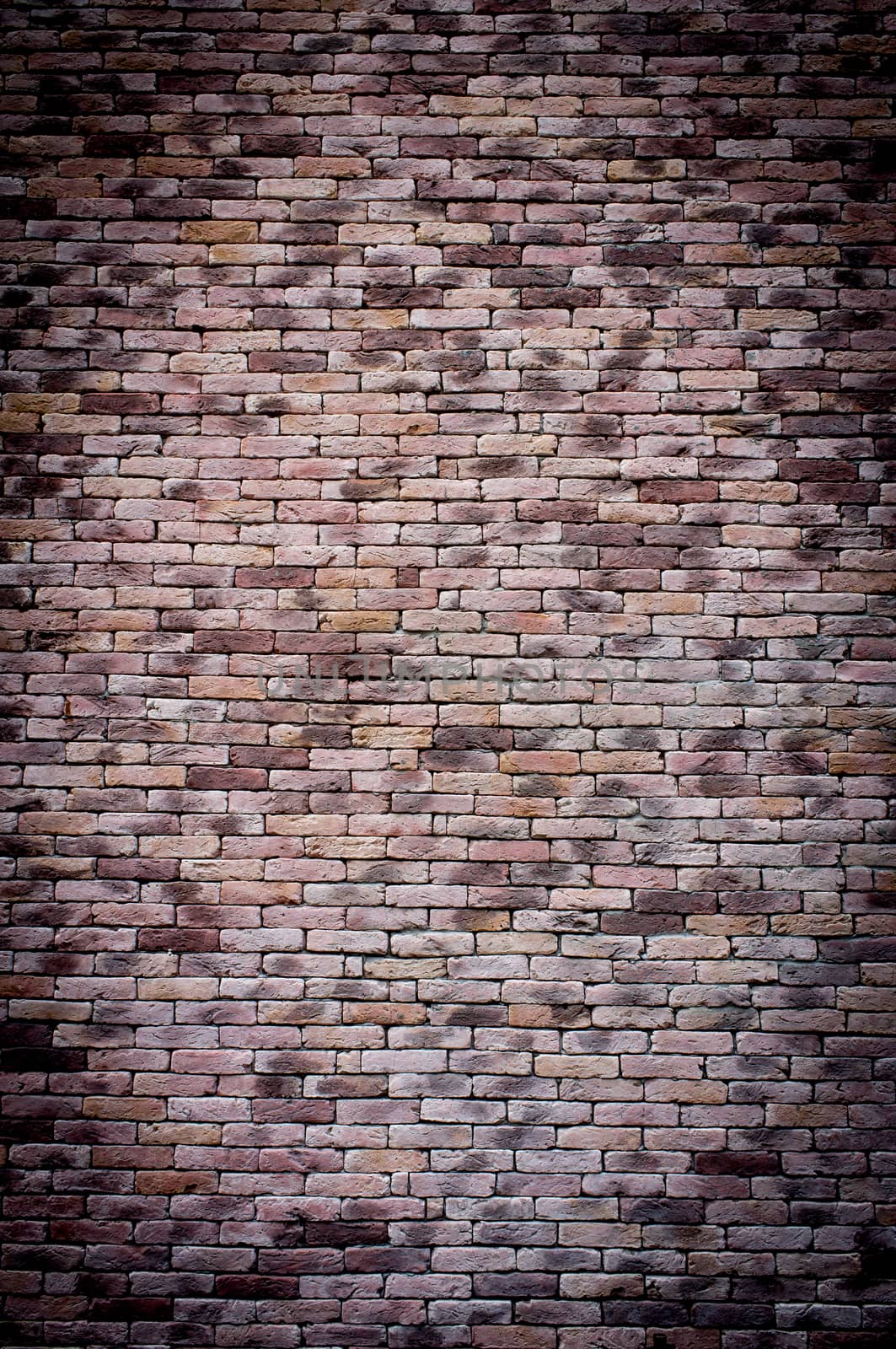 Old grunge brick wall background by koson