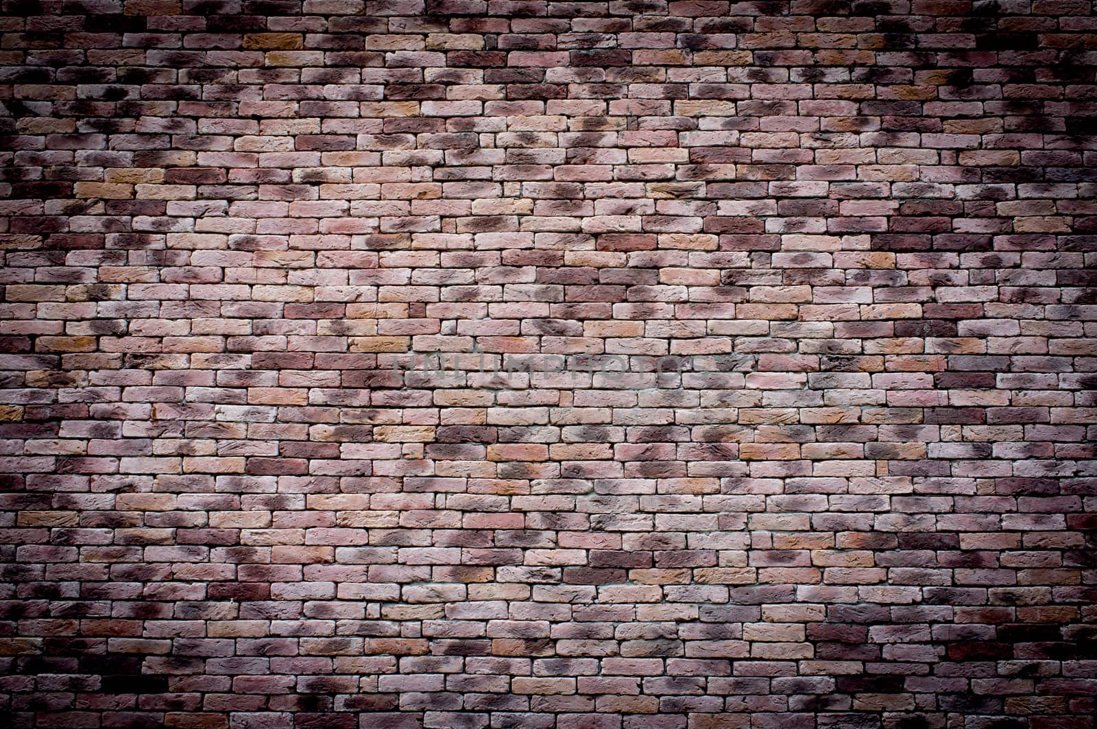 Old grunge brick wall background by koson