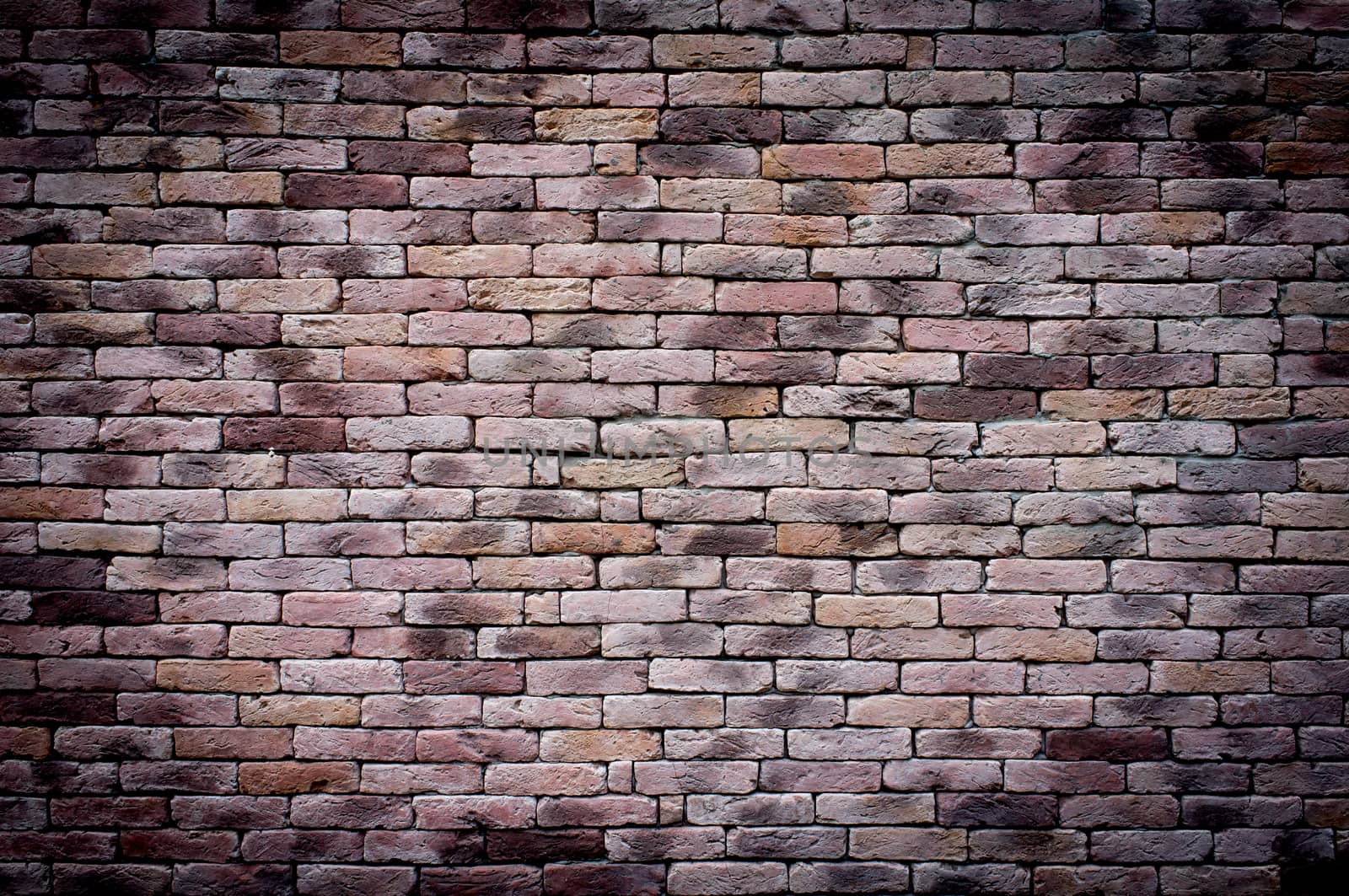 Old grunge brick wall background by koson