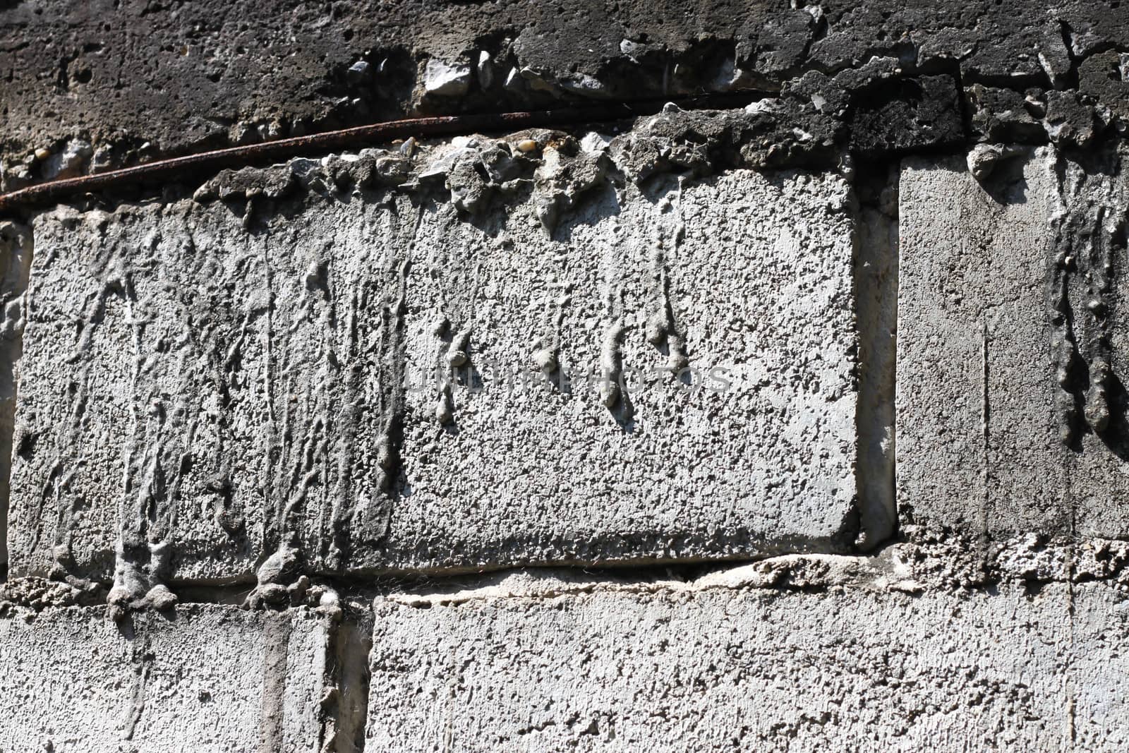 old mortar of house background