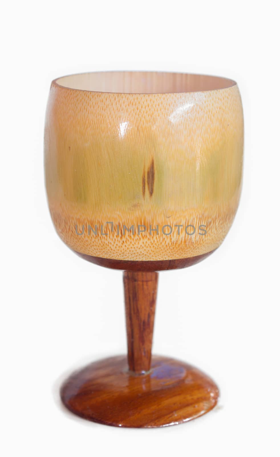 Small wooden wine glass by primzrider