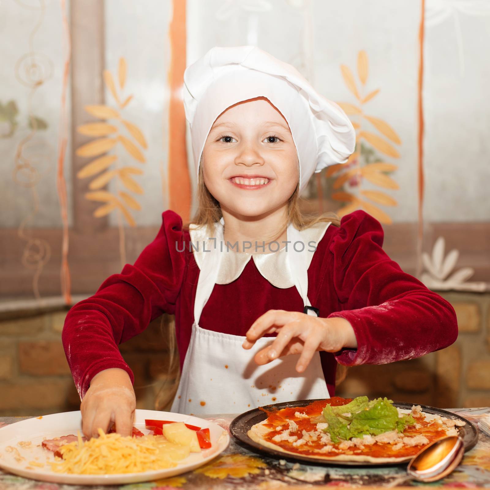 Children make pizza. Master class for children on cooking Italia by natazhekova