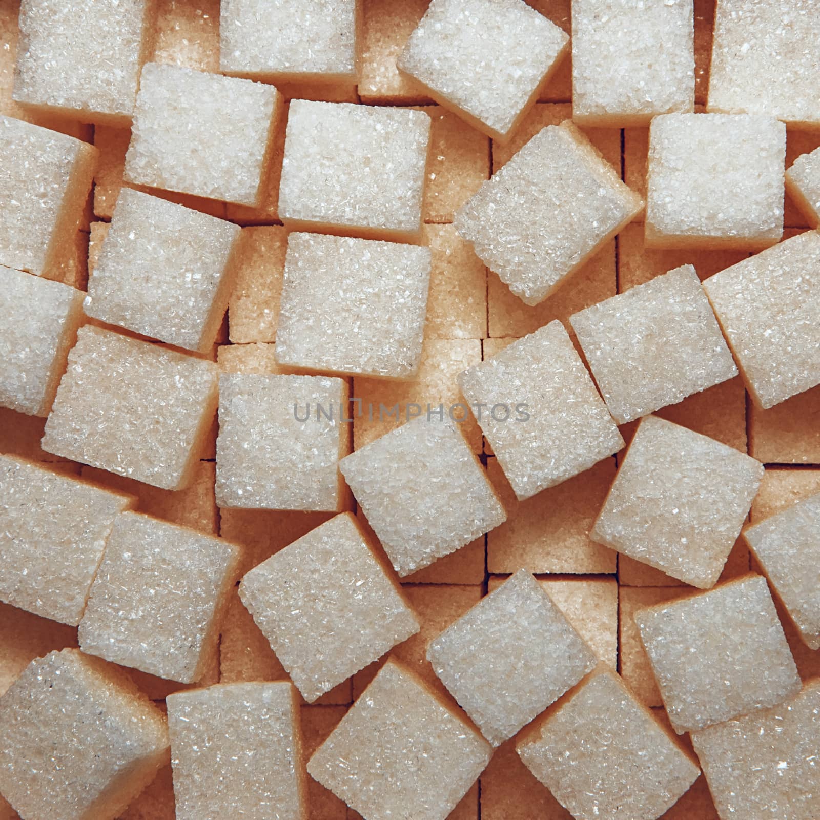 Refined sugar background texture