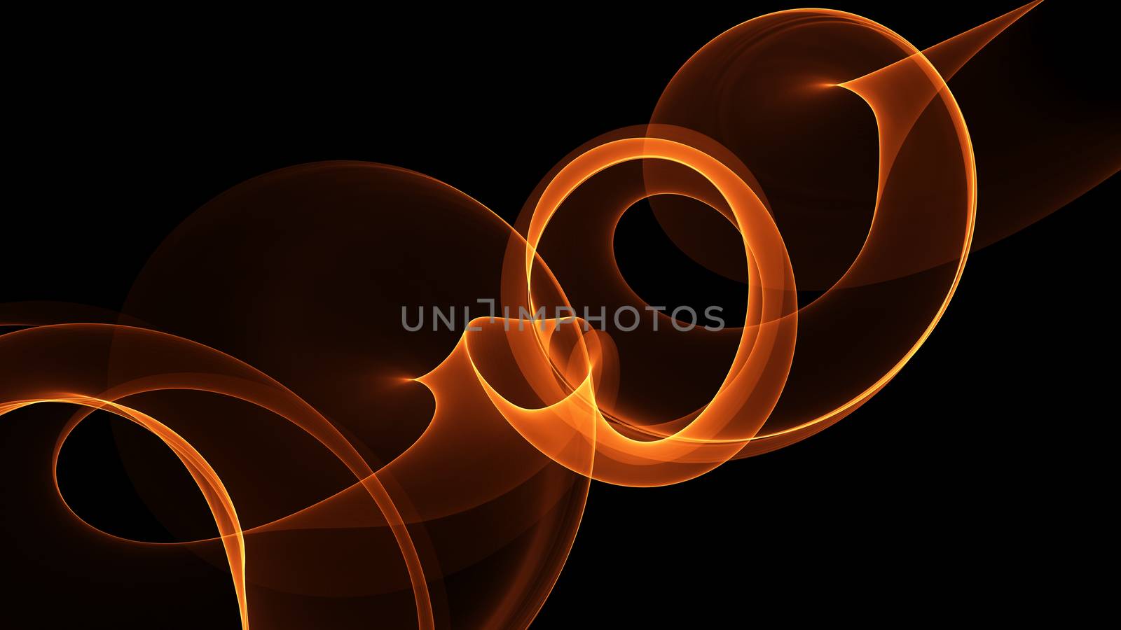 abstract red orange smoke over black background with copyspace by skrotov