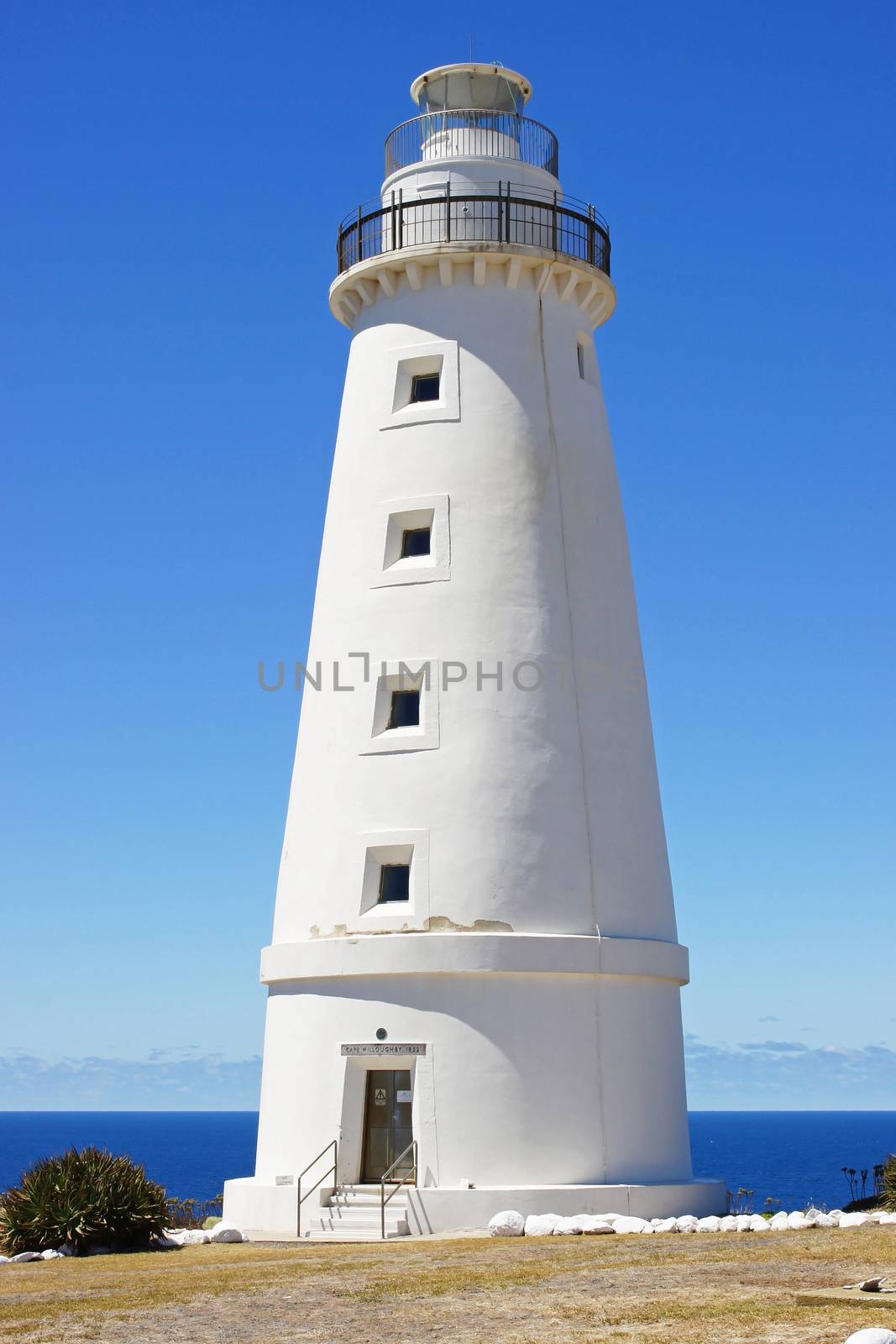 Lighthouse of Cape Willoughby, Kangaroo Island, Australia                      