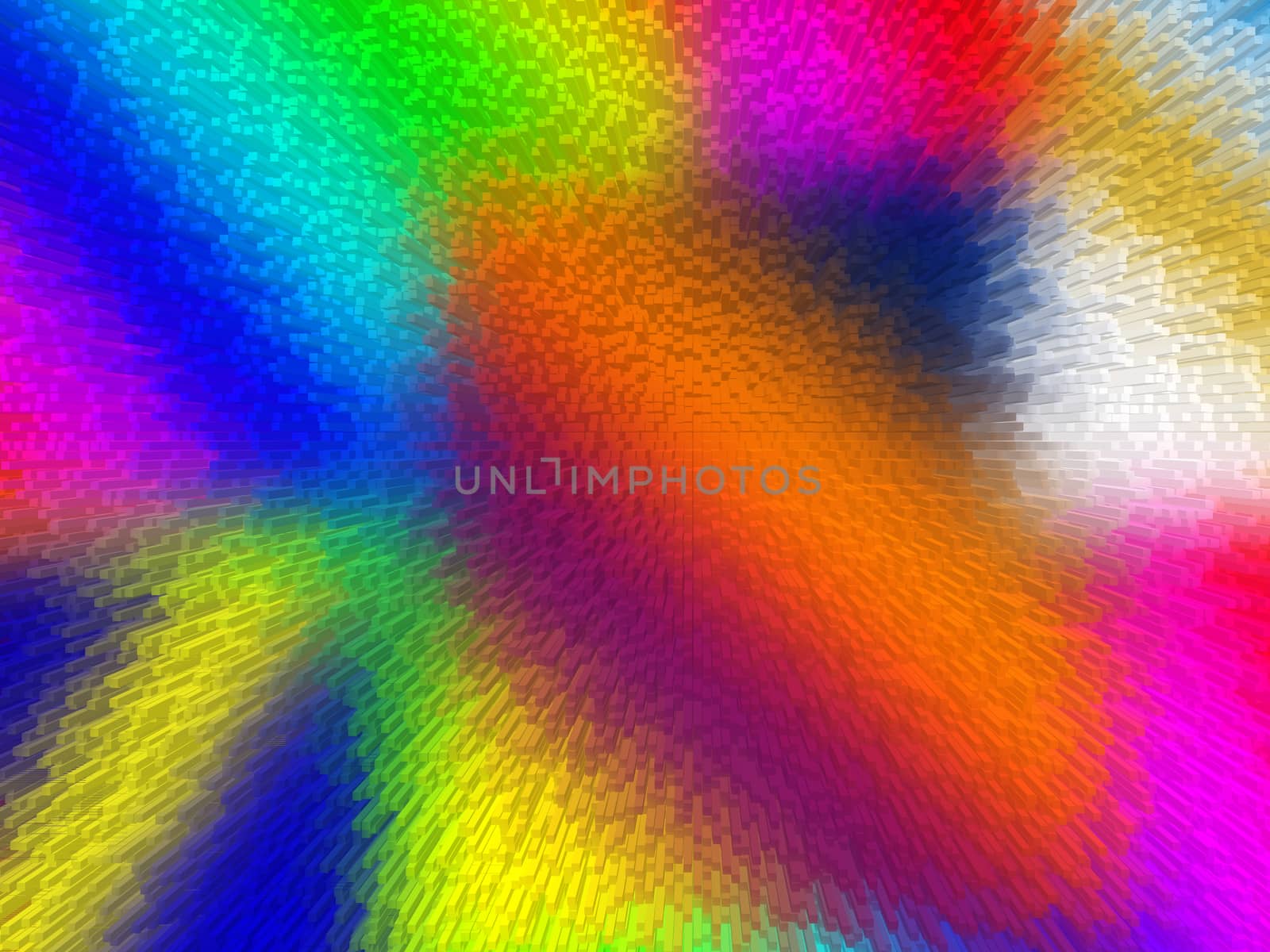 bright color gradient background Extrusion by KoliadzynskaIryna