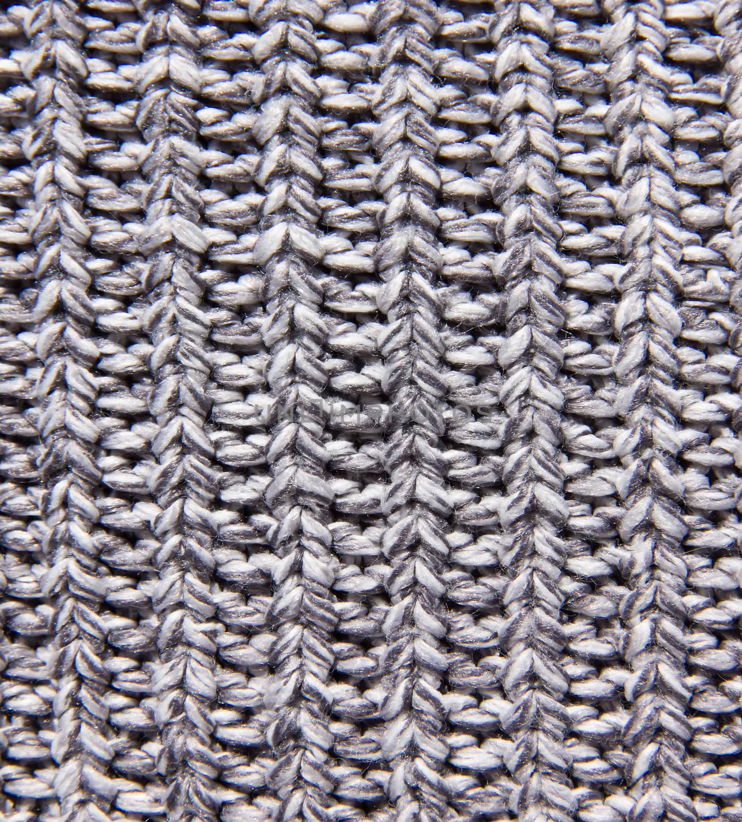 texture of knitted fabric, knitted gray background, Melange wool by KoliadzynskaIryna