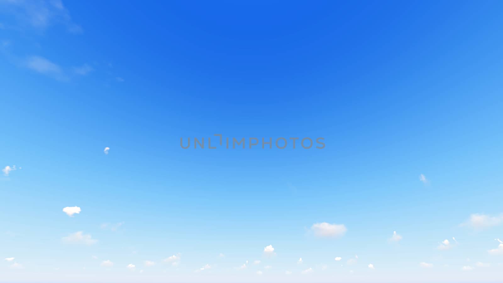 Cloudy blue sky abstract background, blue sky background with tiny clouds, 3d rendering

