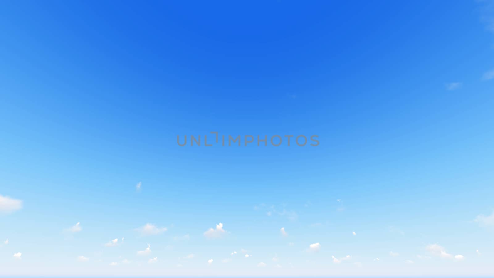 Cloudy blue sky abstract background, blue sky background with tiny clouds, 3d rendering

