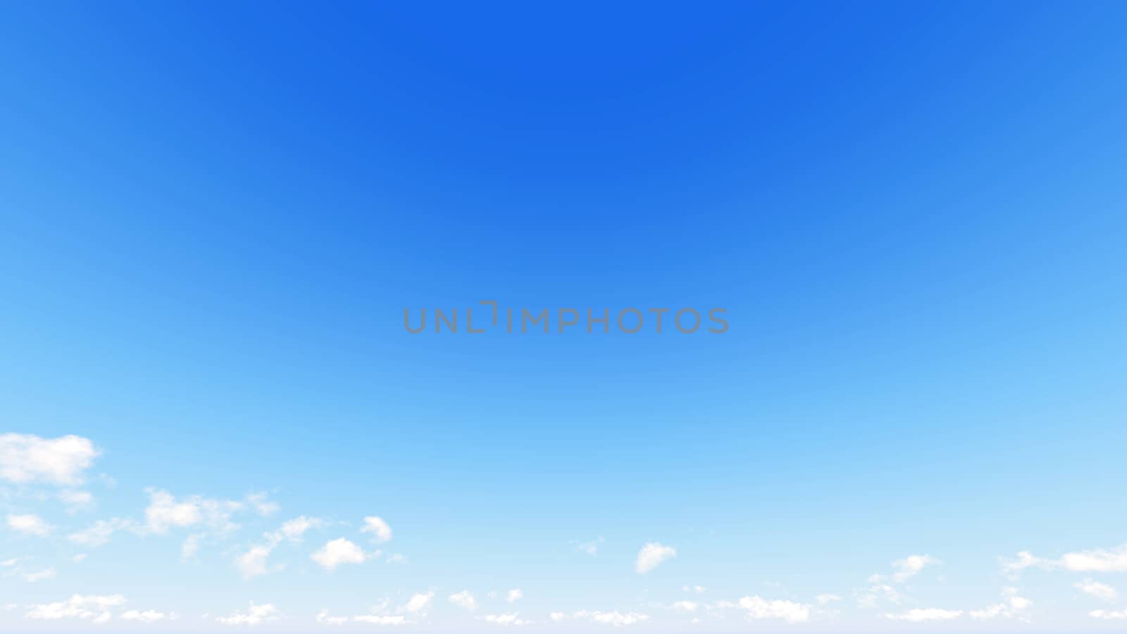 Cloudy blue sky abstract background, blue sky background with tiny clouds, 3d rendering

