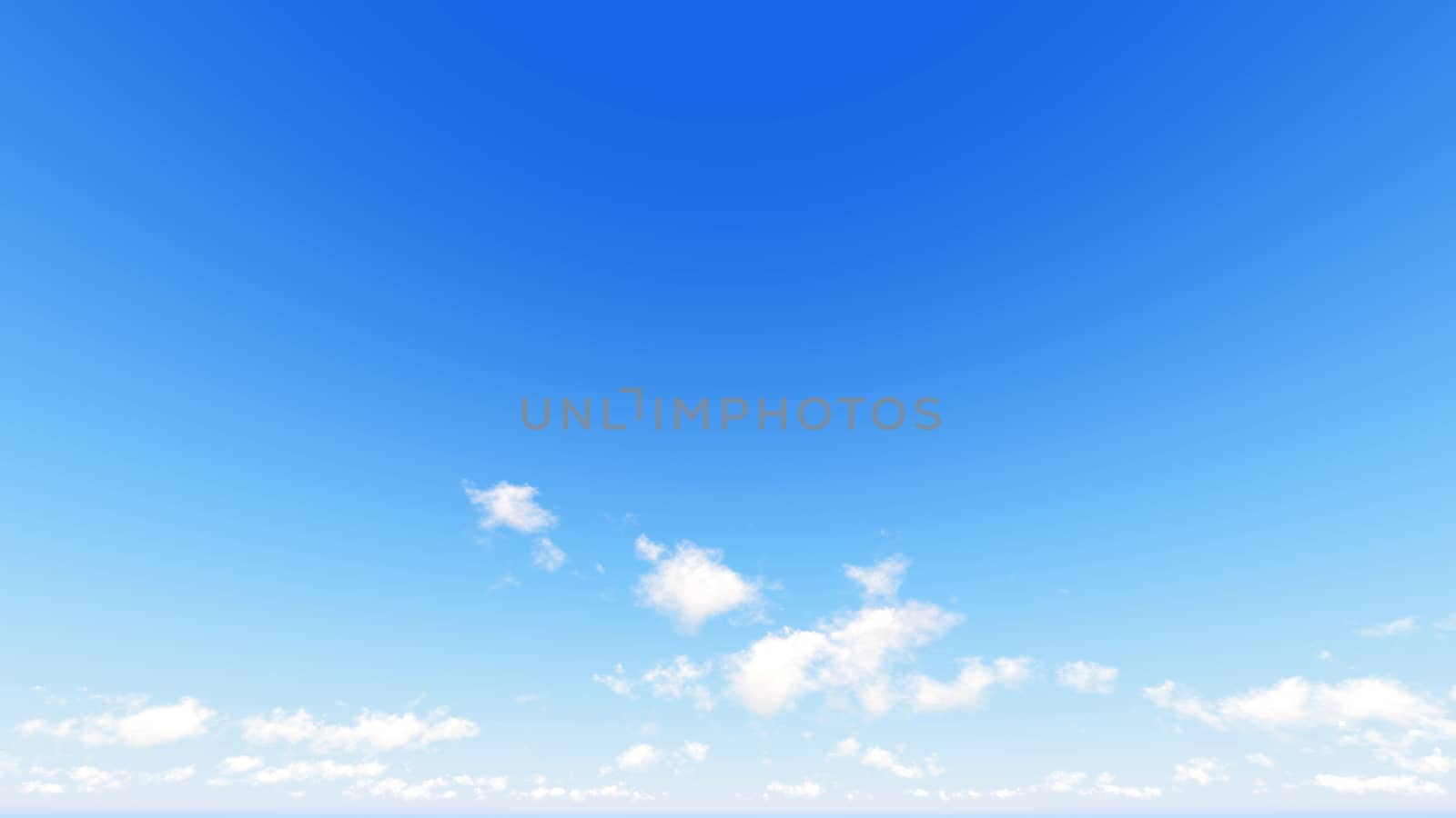 Cloudy blue sky abstract background, blue sky background with tiny clouds, 3d rendering

