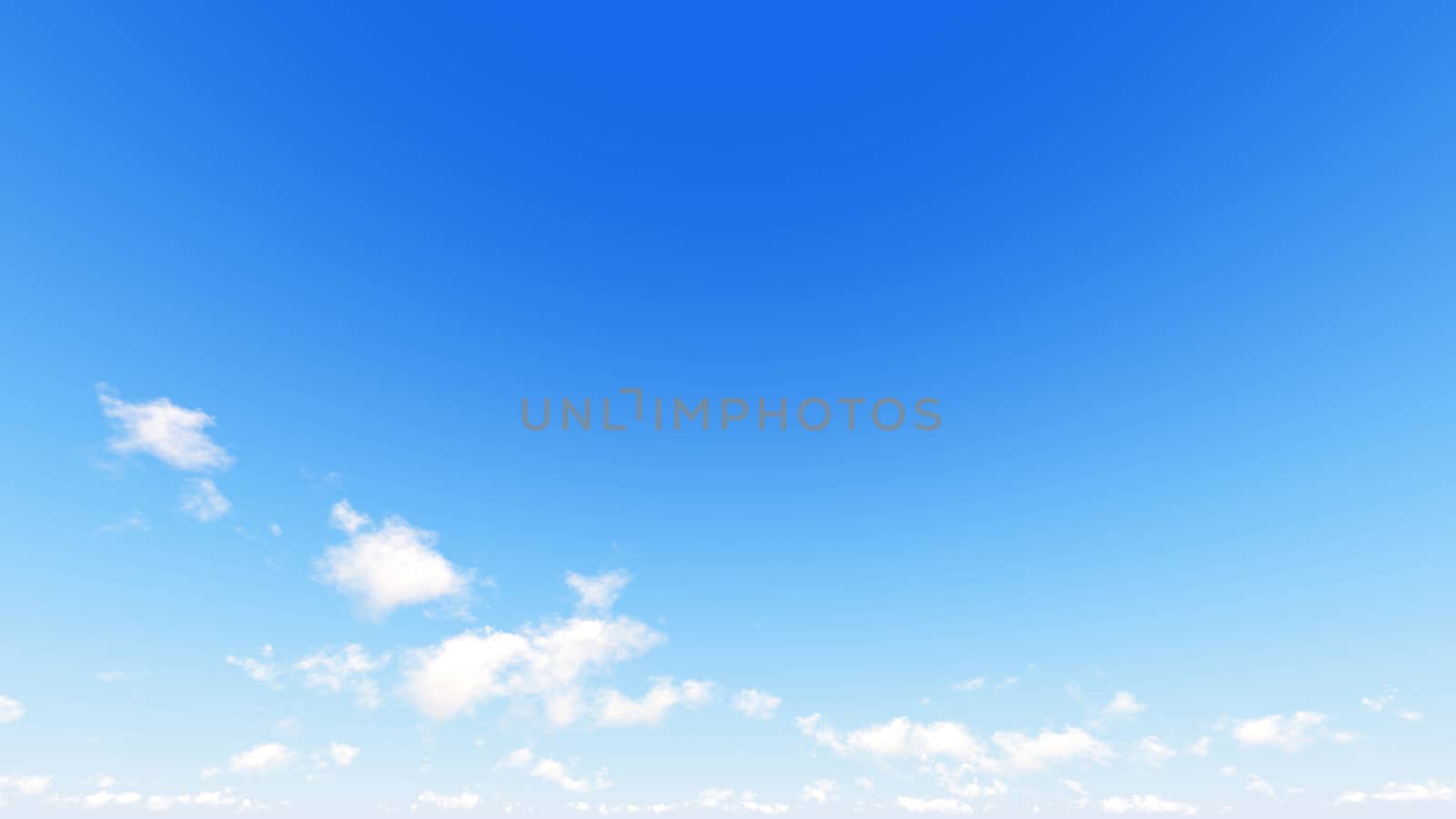 Cloudy blue sky abstract background, blue sky background with tiny clouds, 3d rendering

