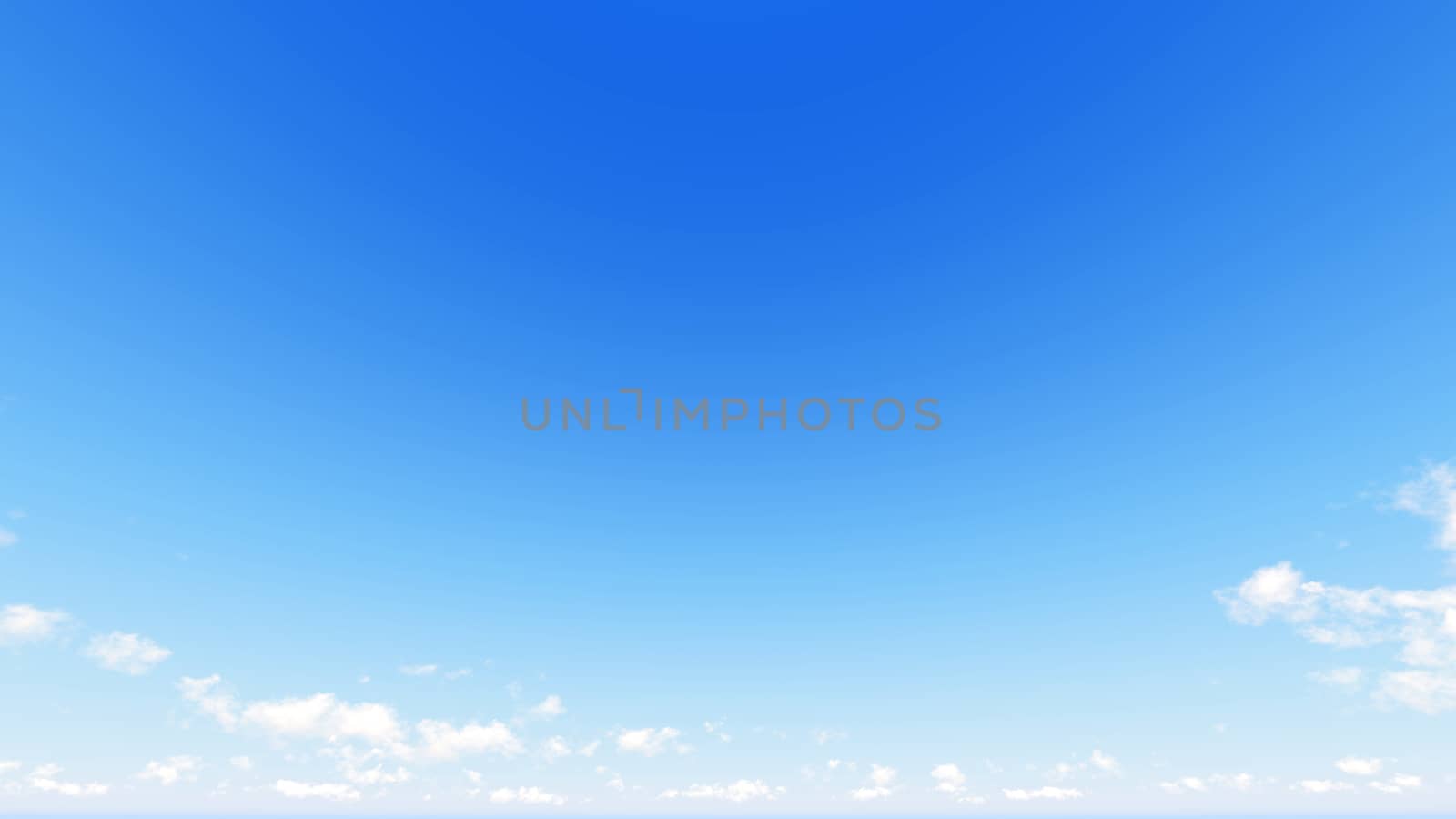 Cloudy blue sky abstract background, blue sky background with tiny clouds, 3d rendering

