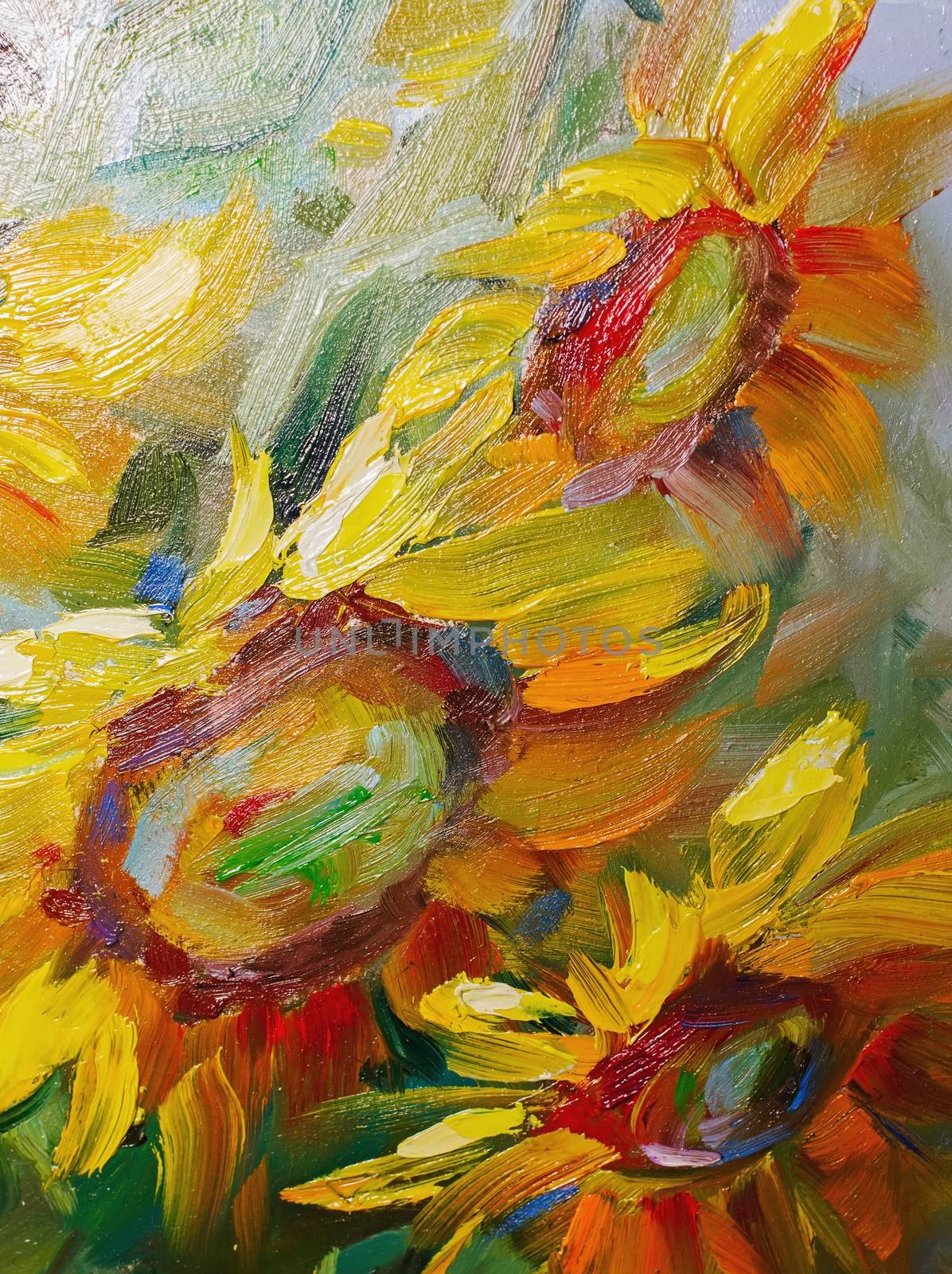 Texture oil painting, flowers, art, painted color image, paint,  by KoliadzynskaIryna
