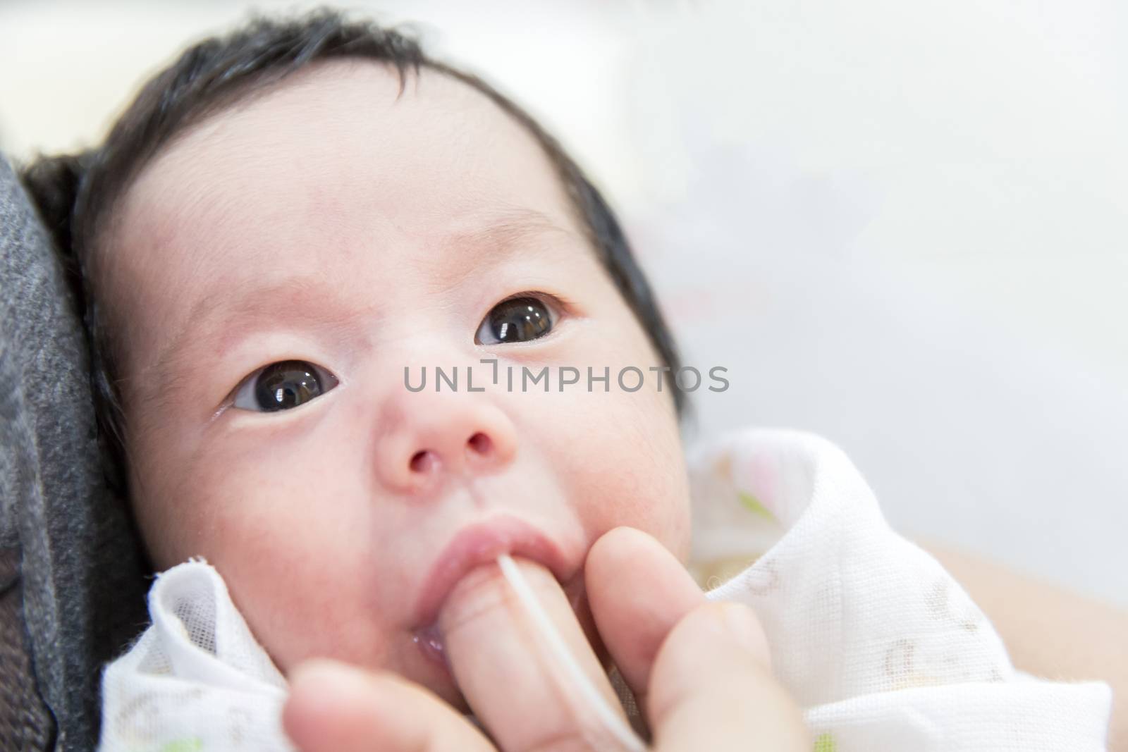 Finger Feeding baby by vichie81