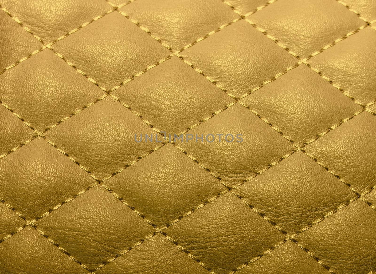 quilted texture artificial leather, stitched with thread for the background for texture