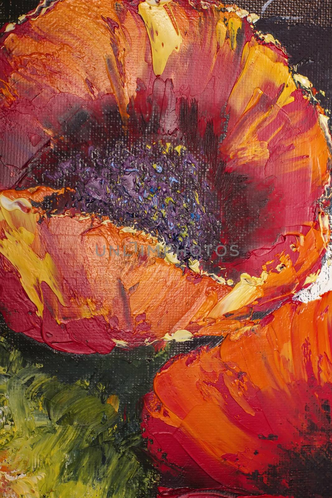 Texture oil painting, flowers, art, painted color image, paint,  by KoliadzynskaIryna