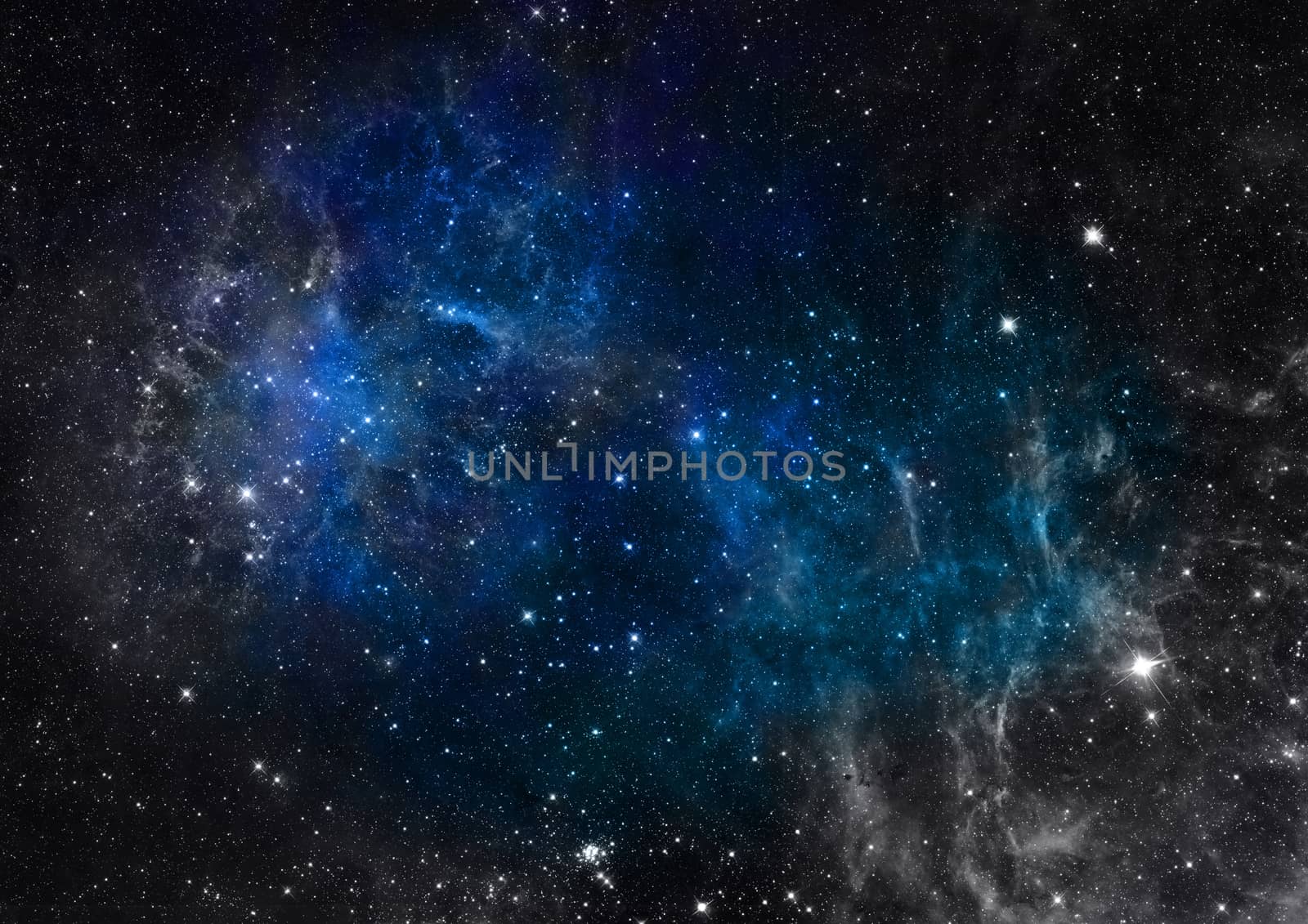 Star field in space a nebulae and a gas congestion. "Elements of this image furnished by NASA".