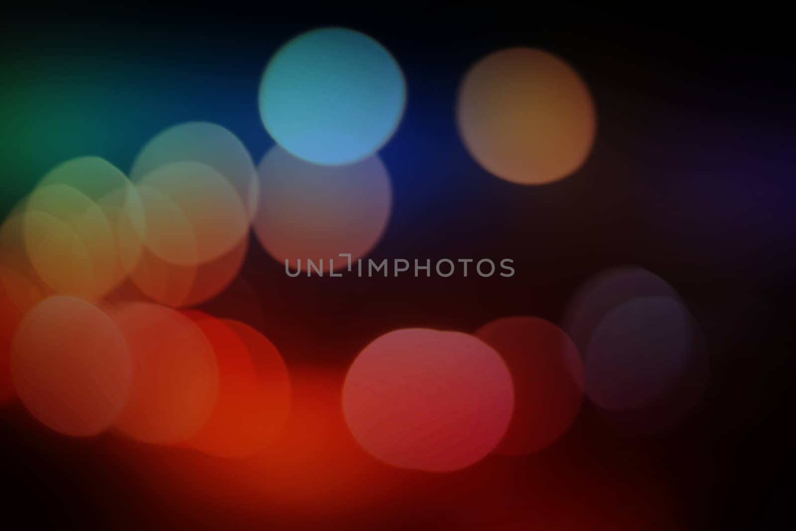 Abstract water bokeh color background