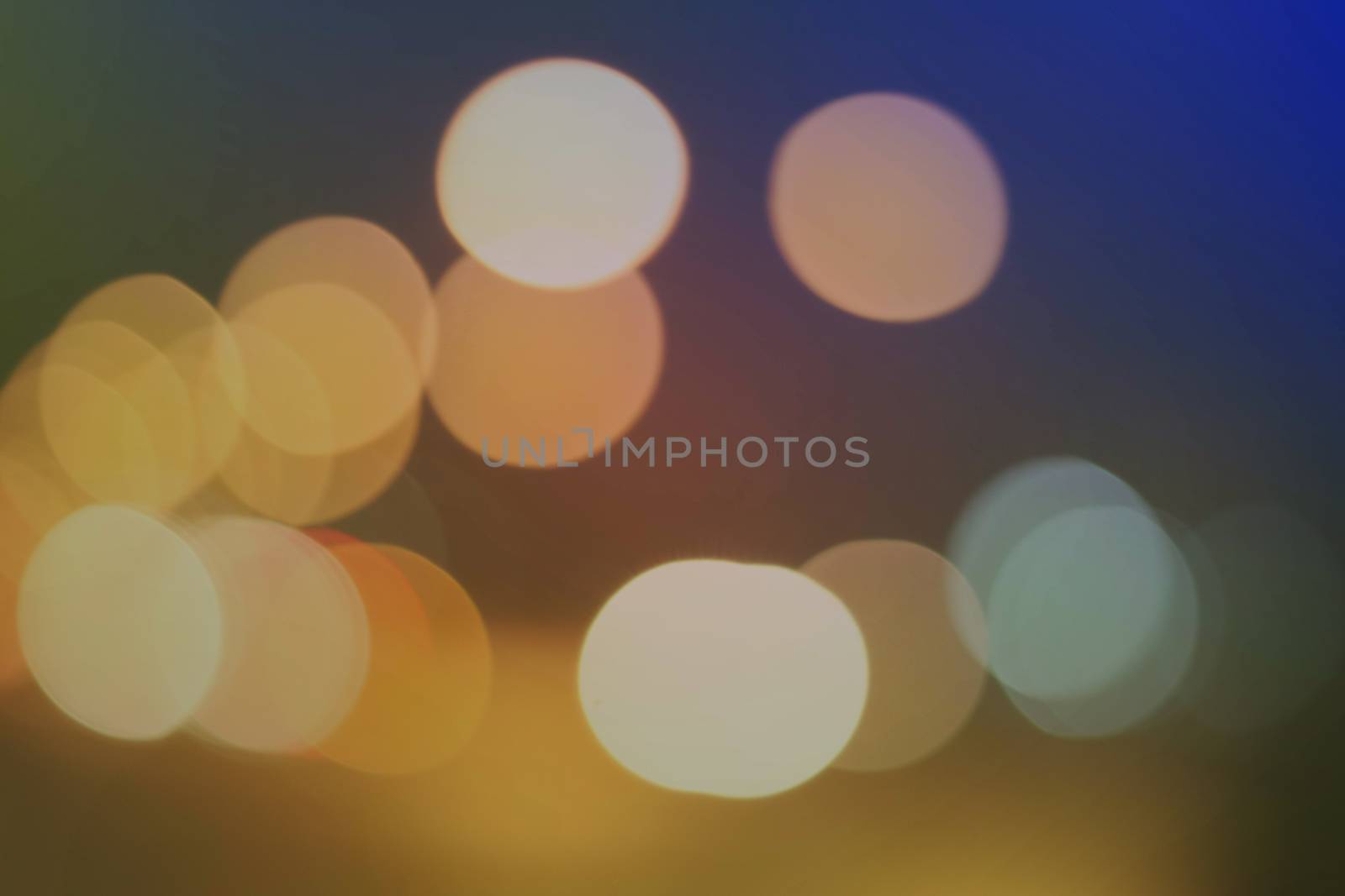 Soft blue bokeh background