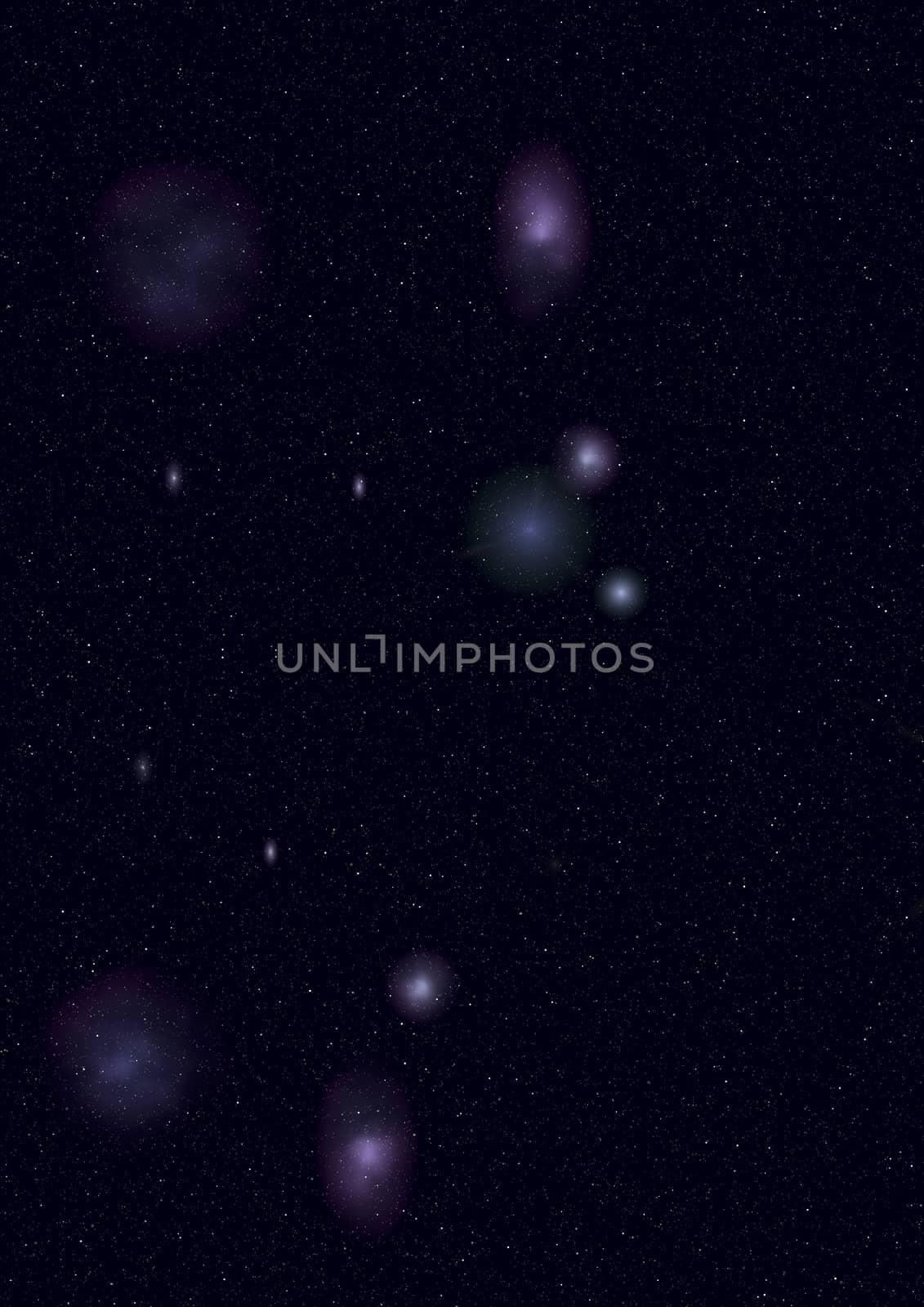 Small part of an infinite star field of space in the Universe. "Elements of this image furnished by NASA".