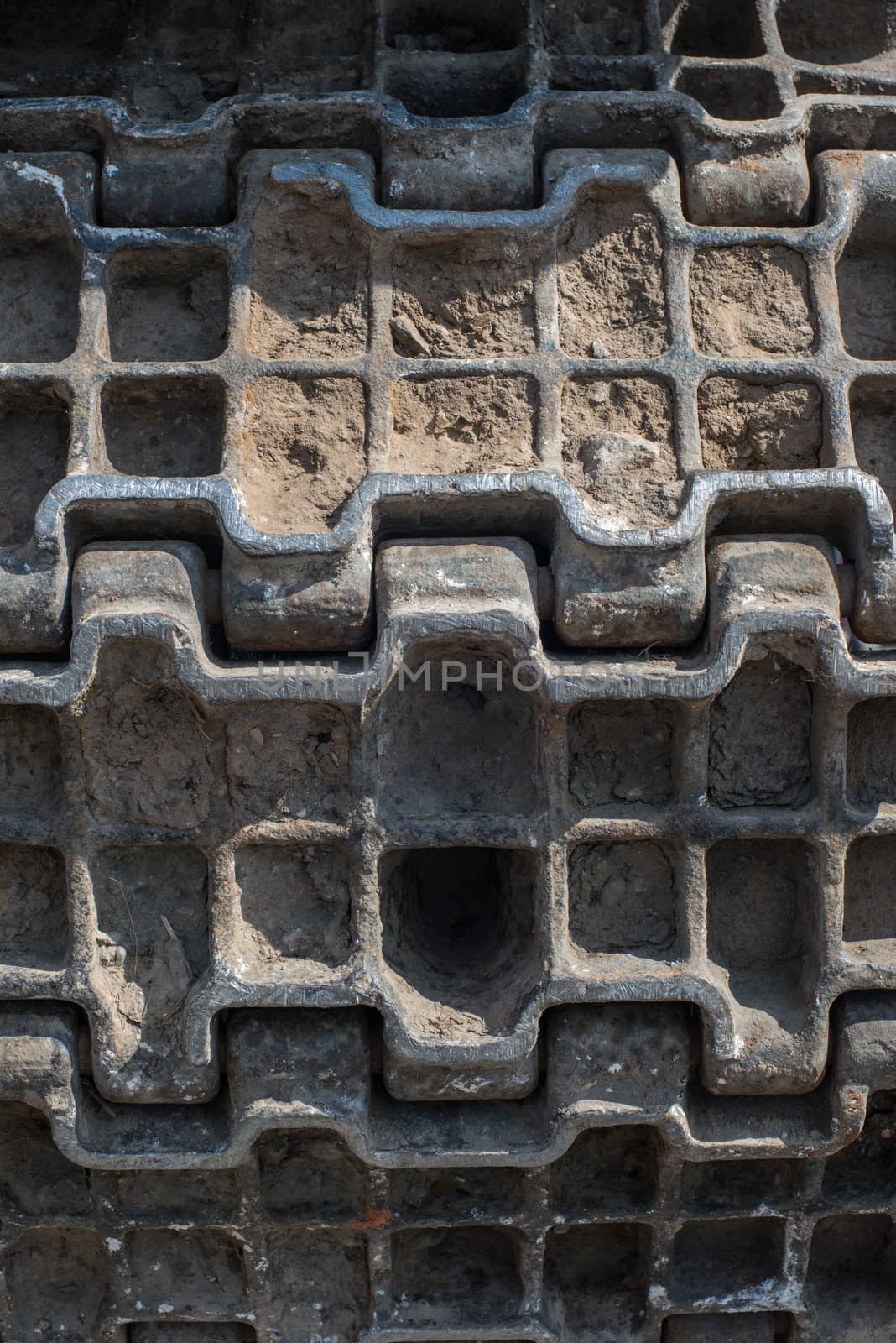 russian tank track caterpillar mud background texture pattern closeup.