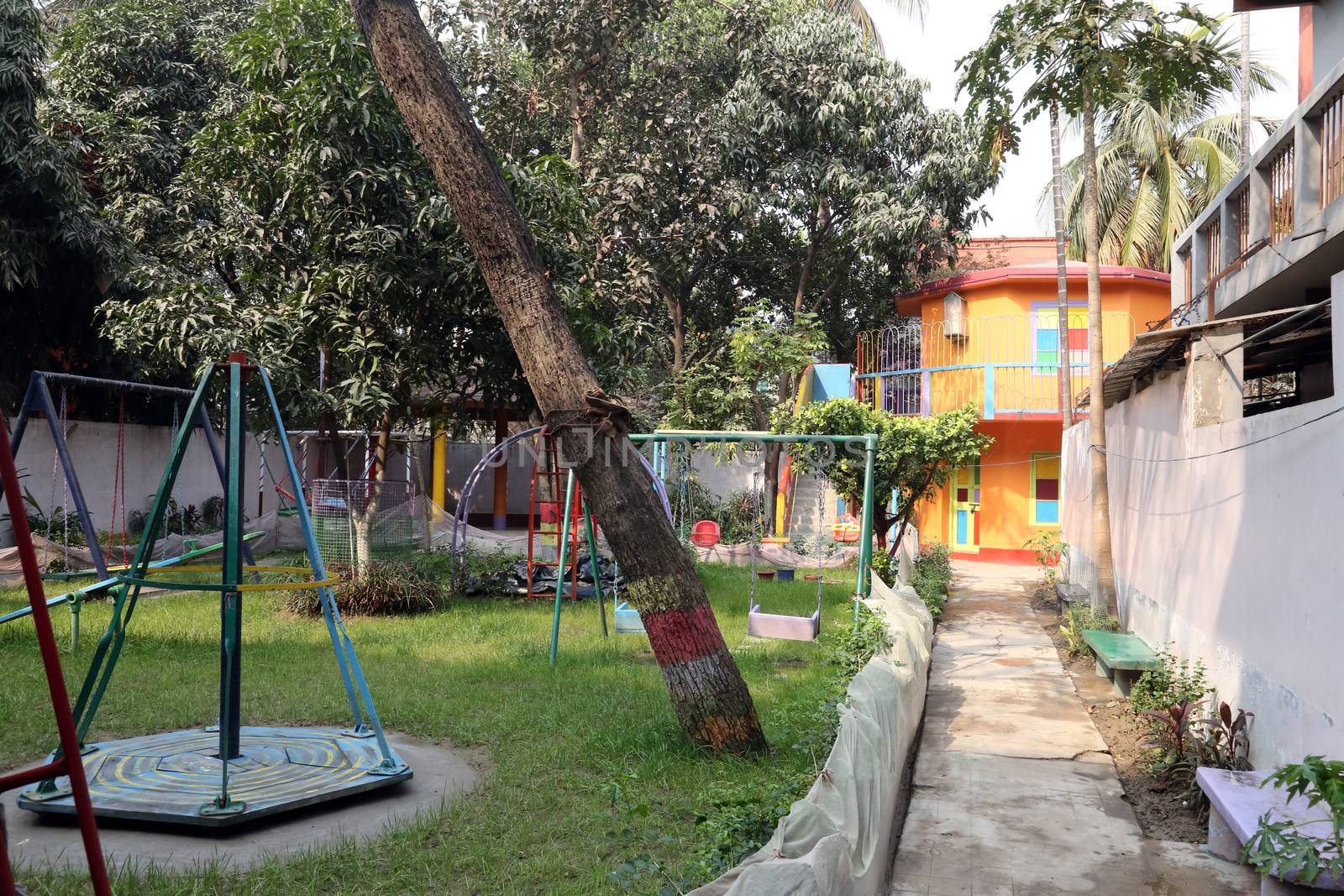 Shishu Bhavan, one of the houses established by Mother Teresa and run by the Missionaries of Charity in Kolkata by atlas