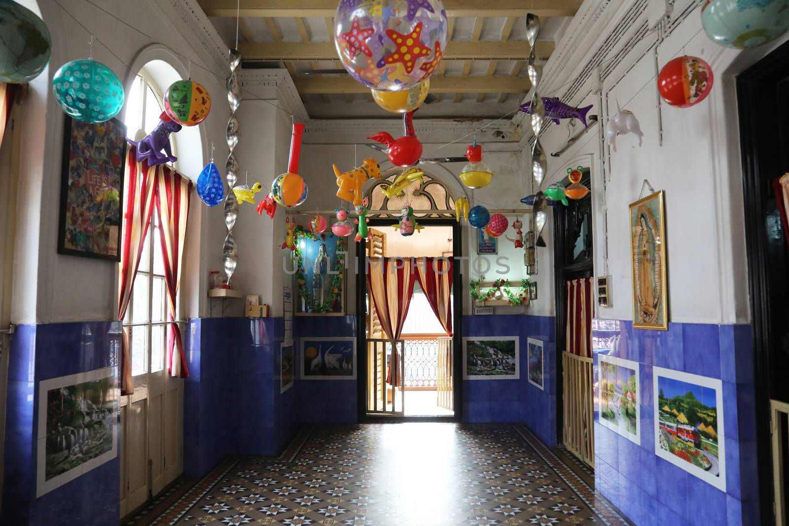 Shishu Bhavan, one of the houses established by Mother Teresa and run by the Missionaries of Charity in Kolkata, India on February 11, 2014.