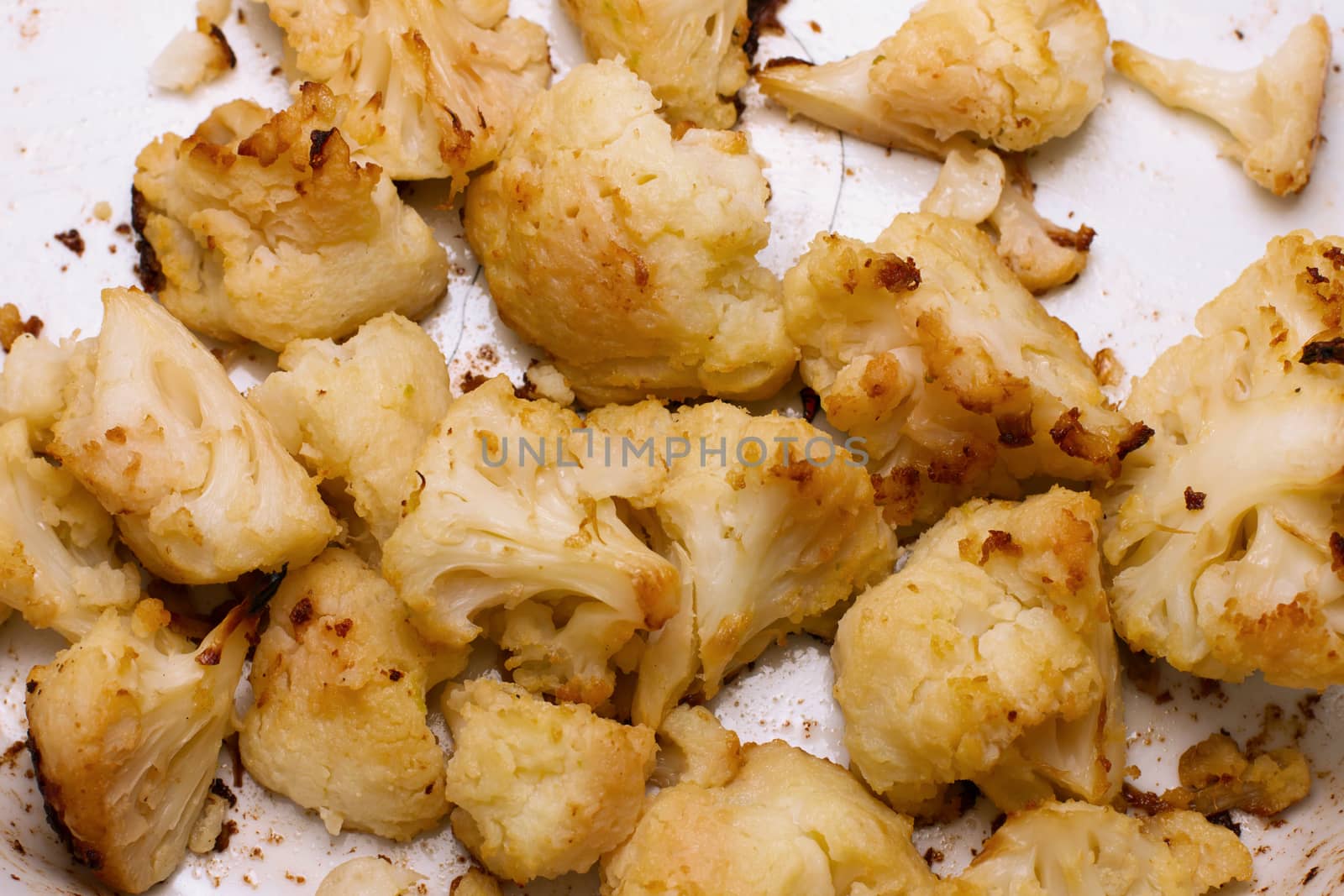 Cauliflower baked healthy meal, lunch summer, useful food