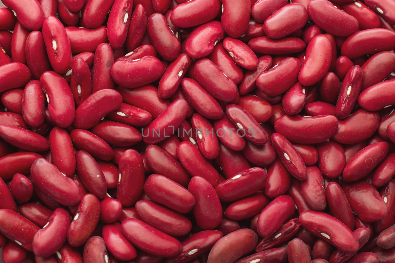 background, texture of red beans in a scattering of food 