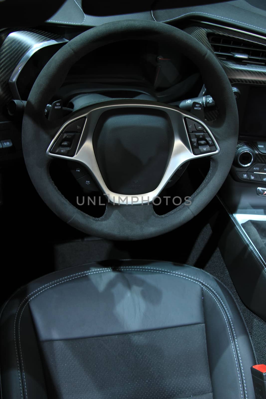 Modern car interior by studioportosabbia