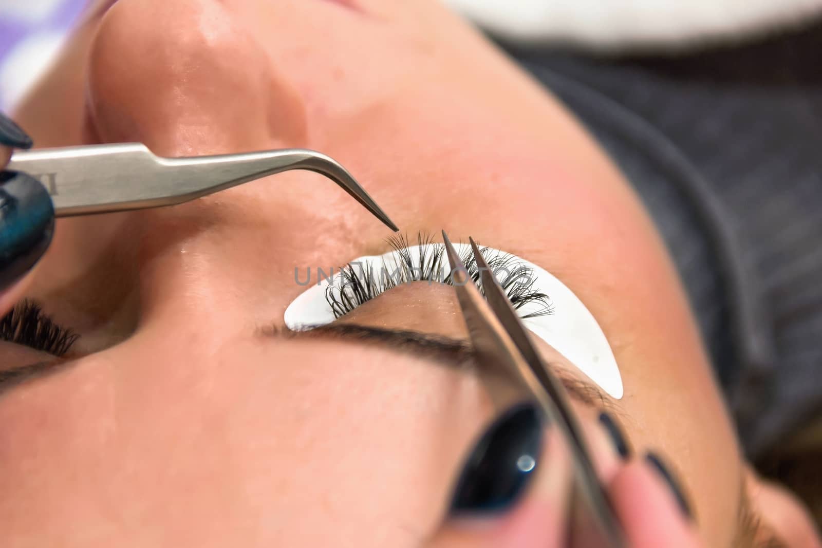 eyelash at the beauty salon, facials, make-up by KoliadzynskaIryna
