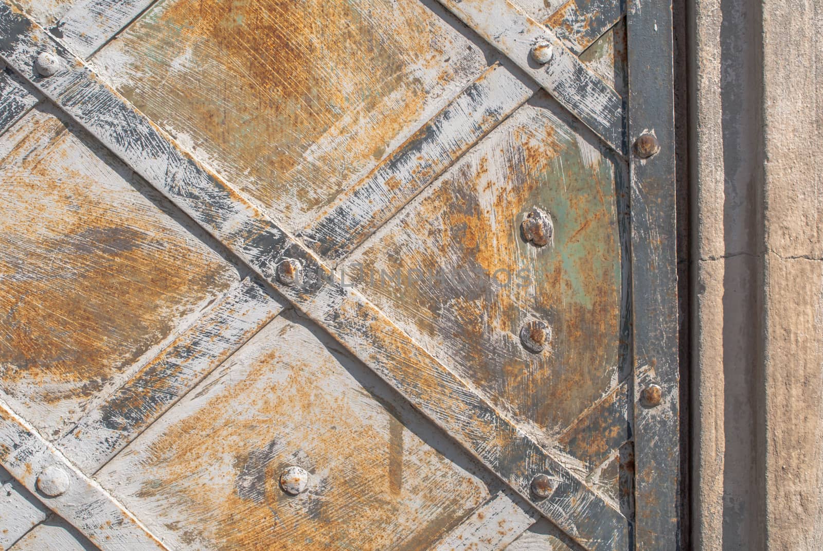 old metal shutters, perfect background for your concept or project by uvisni