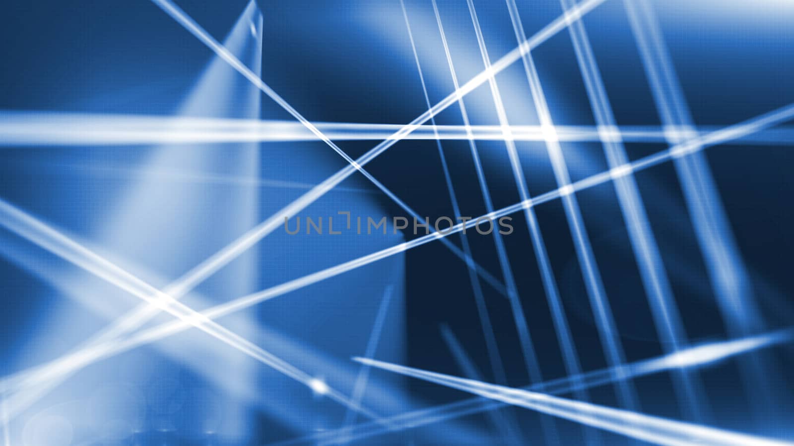 glowing vertical and horizontal lines on a blue background