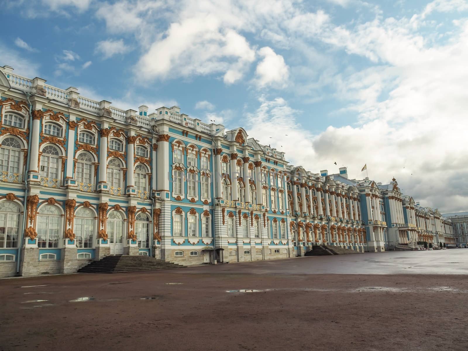 Catherine Palace in Pushkin, Russia by WernBkk