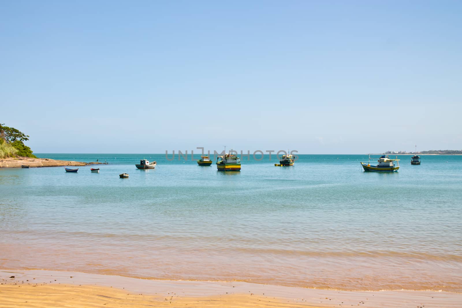 Boats on the beach by gigiobbr